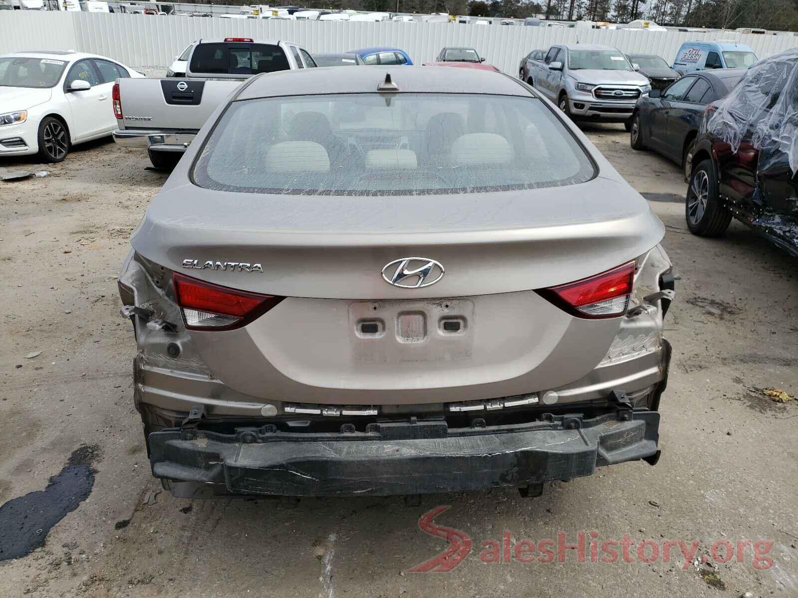 5NPDH4AE5GH696783 2016 HYUNDAI ELANTRA