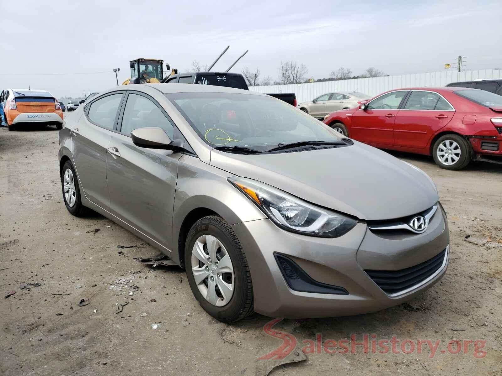 5NPDH4AE5GH696783 2016 HYUNDAI ELANTRA