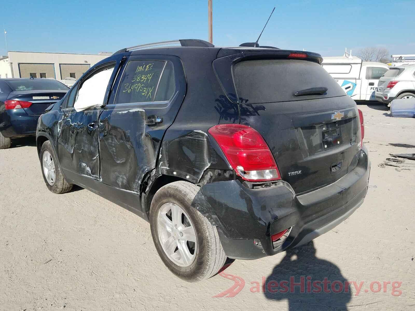 3GNCJLSB0KL391111 2019 CHEVROLET TRAX