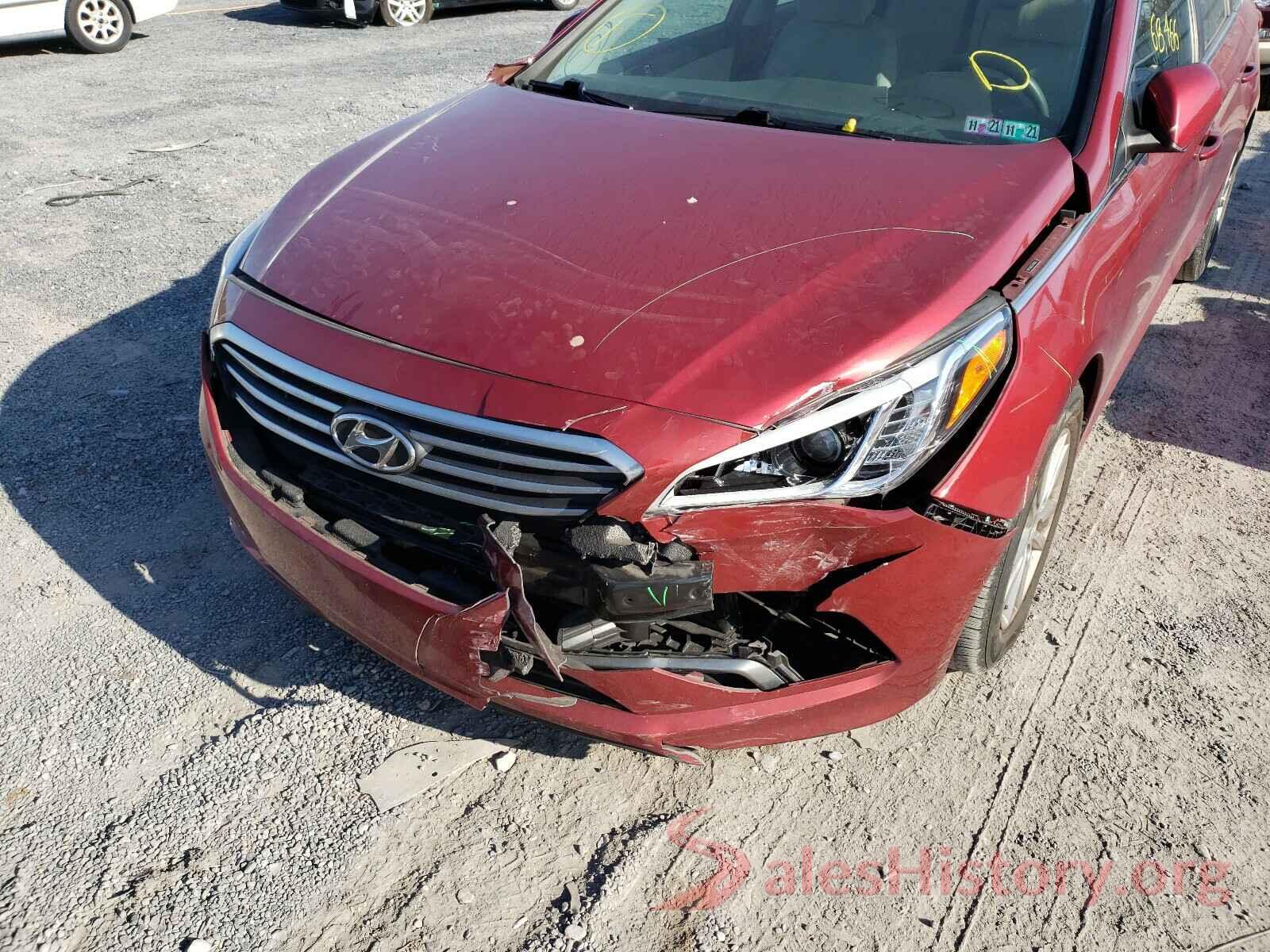 5NPE24AF3GH309100 2016 HYUNDAI SONATA