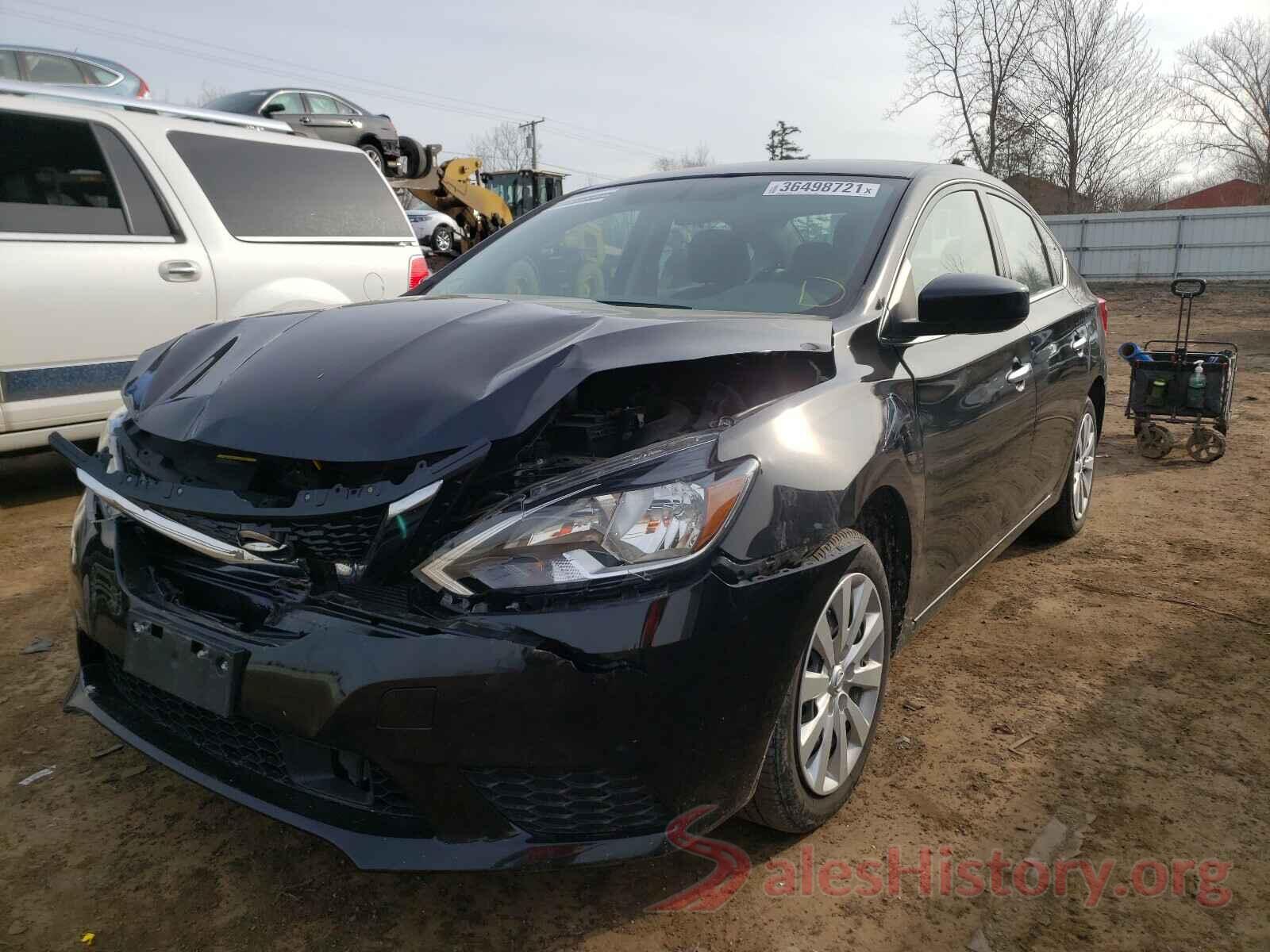 3N1AB7AP1KY370842 2019 NISSAN SENTRA