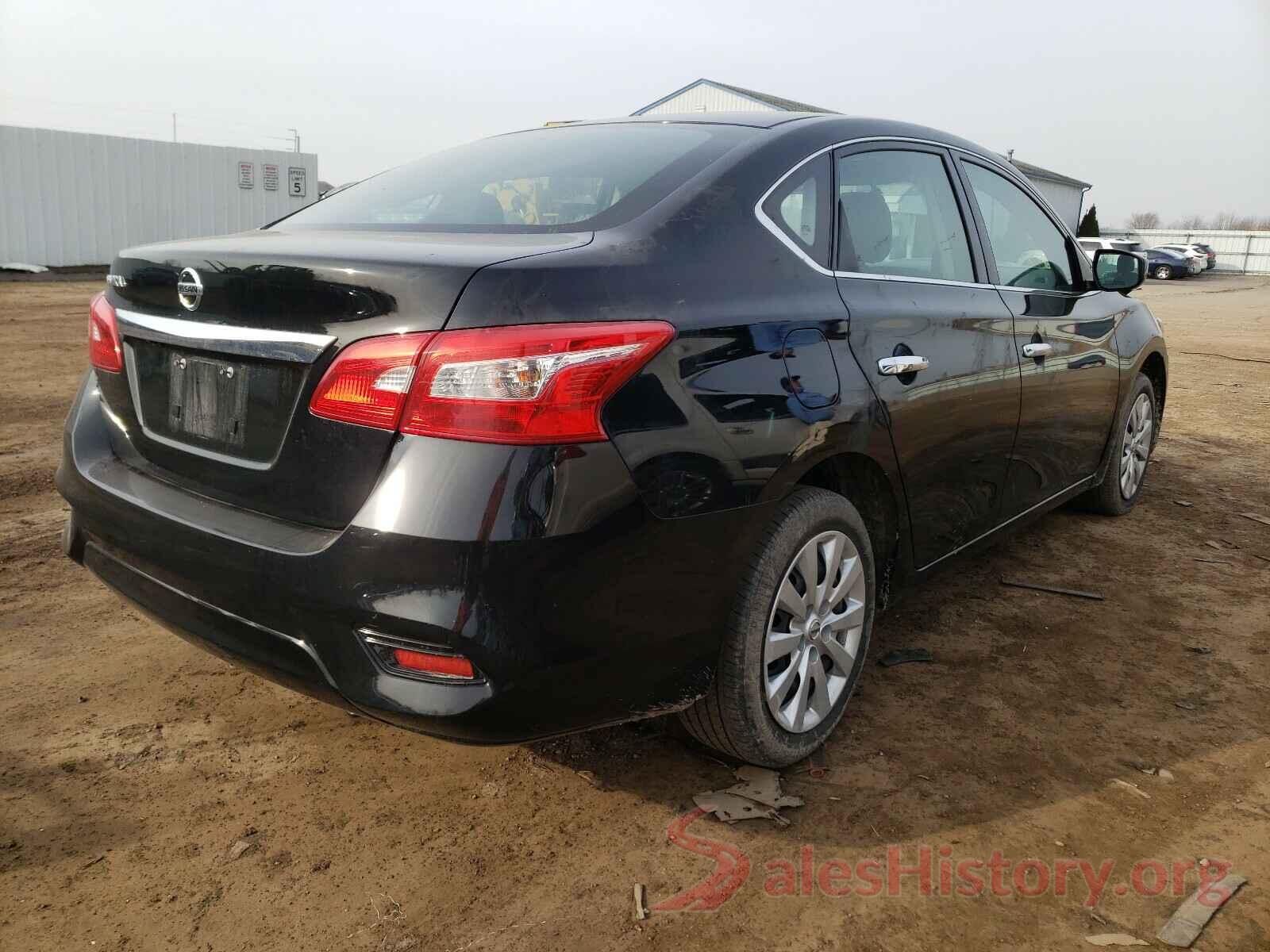 3N1AB7AP1KY370842 2019 NISSAN SENTRA