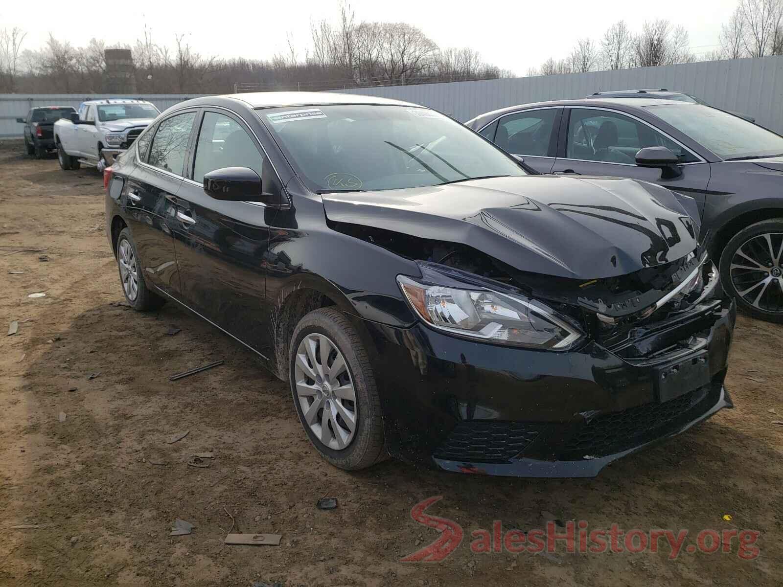 3N1AB7AP1KY370842 2019 NISSAN SENTRA