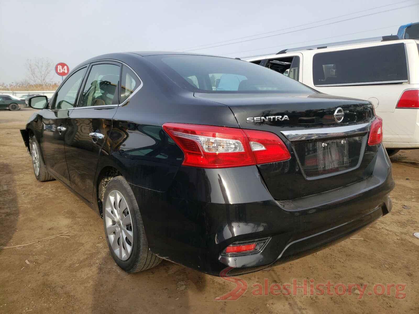 3N1AB7AP1KY370842 2019 NISSAN SENTRA