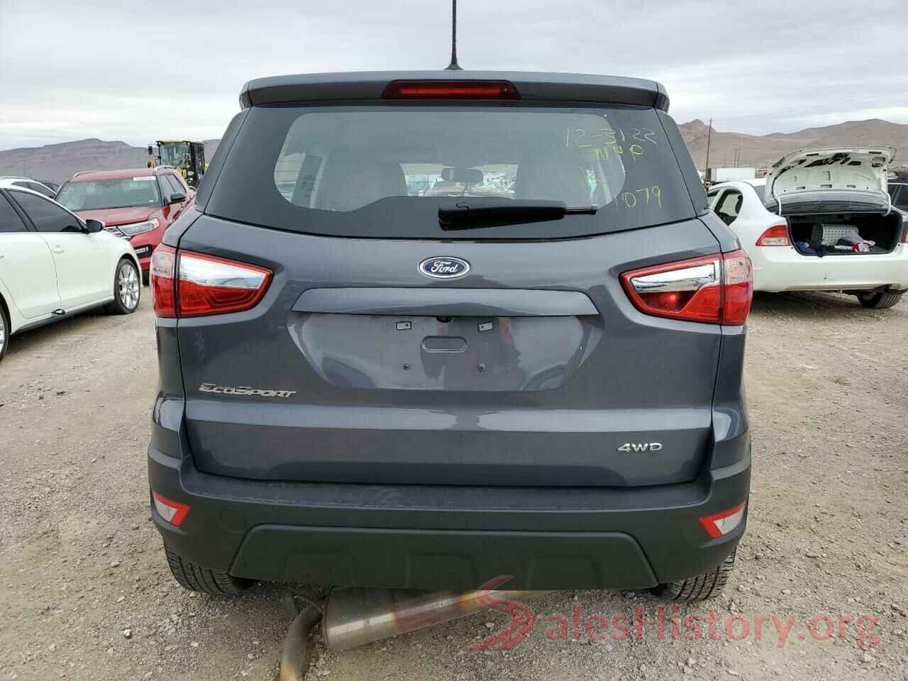 MAJ6S3FL1NC465311 2022 FORD ECOSPORT