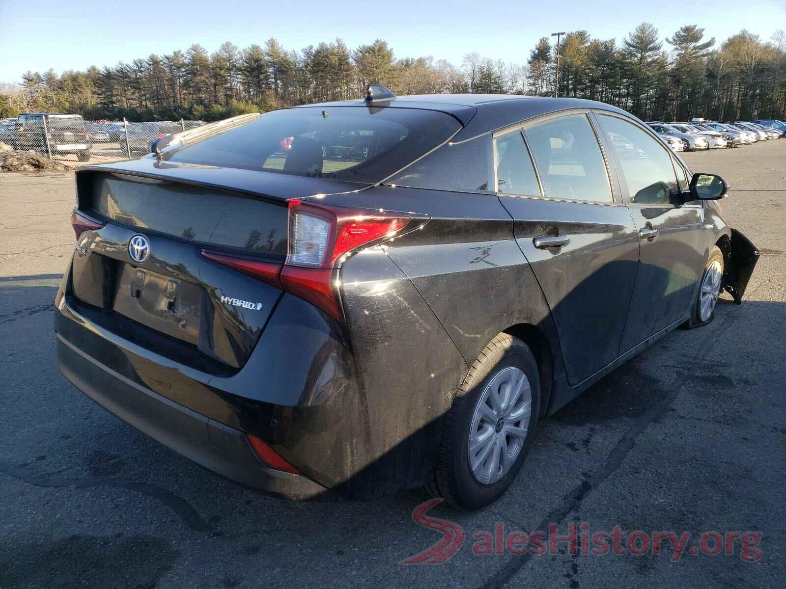 JTDKARFU9L3113615 2020 TOYOTA PRIUS