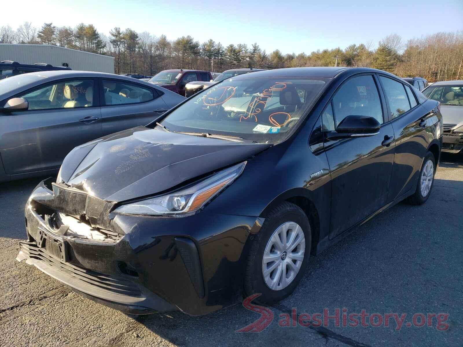 JTDKARFU9L3113615 2020 TOYOTA PRIUS