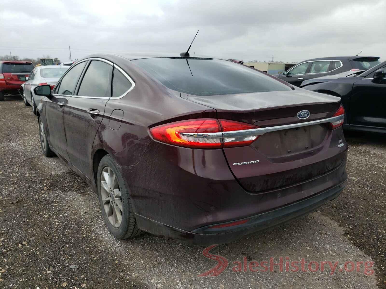 3FA6P0HD6HR178770 2017 FORD FUSION