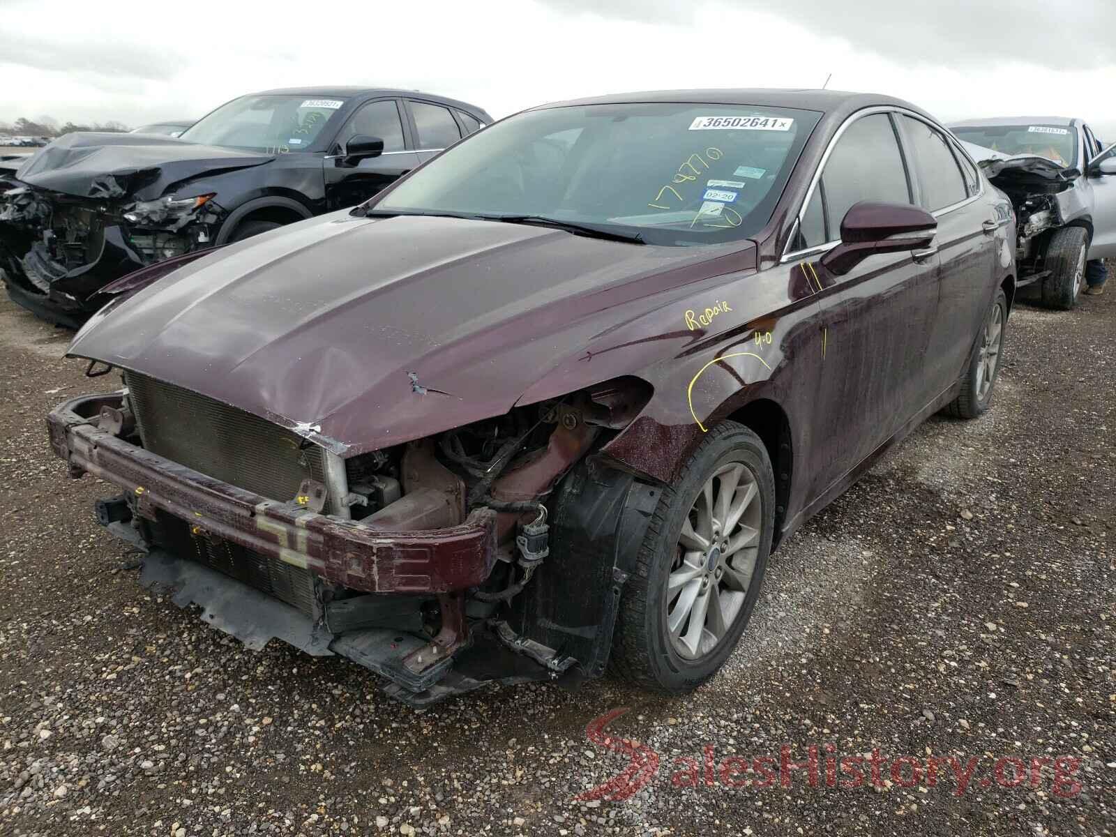 3FA6P0HD6HR178770 2017 FORD FUSION