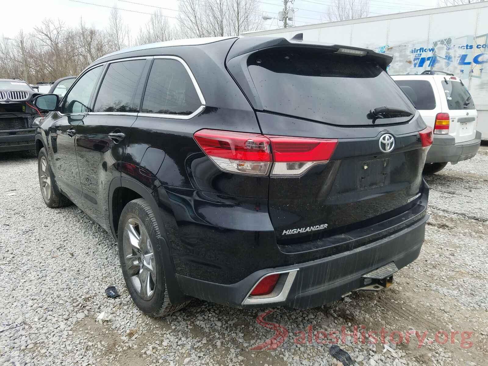 5TDDZRFH0KS978569 2019 TOYOTA HIGHLANDER