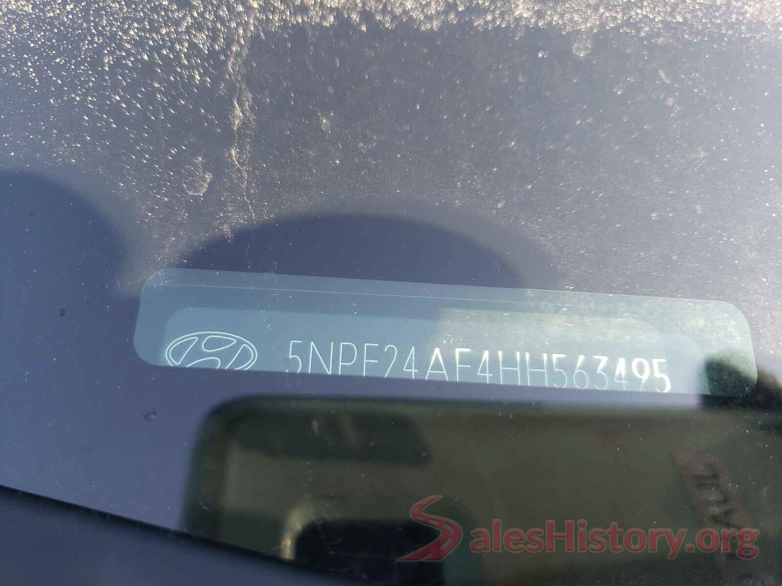 5NPE24AF4HH563495 2017 HYUNDAI SONATA