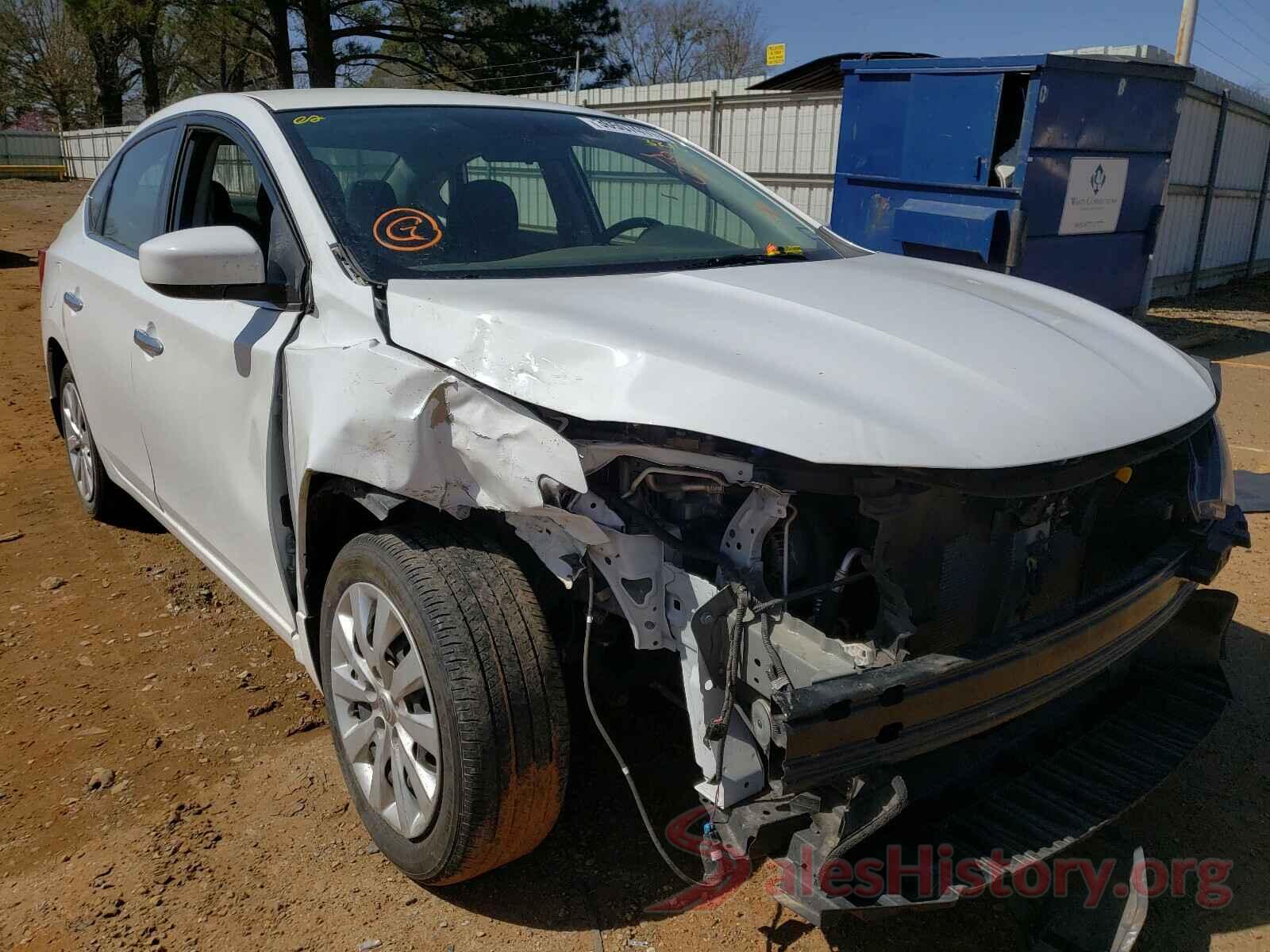 3N1AB7AP4KY303216 2019 NISSAN SENTRA