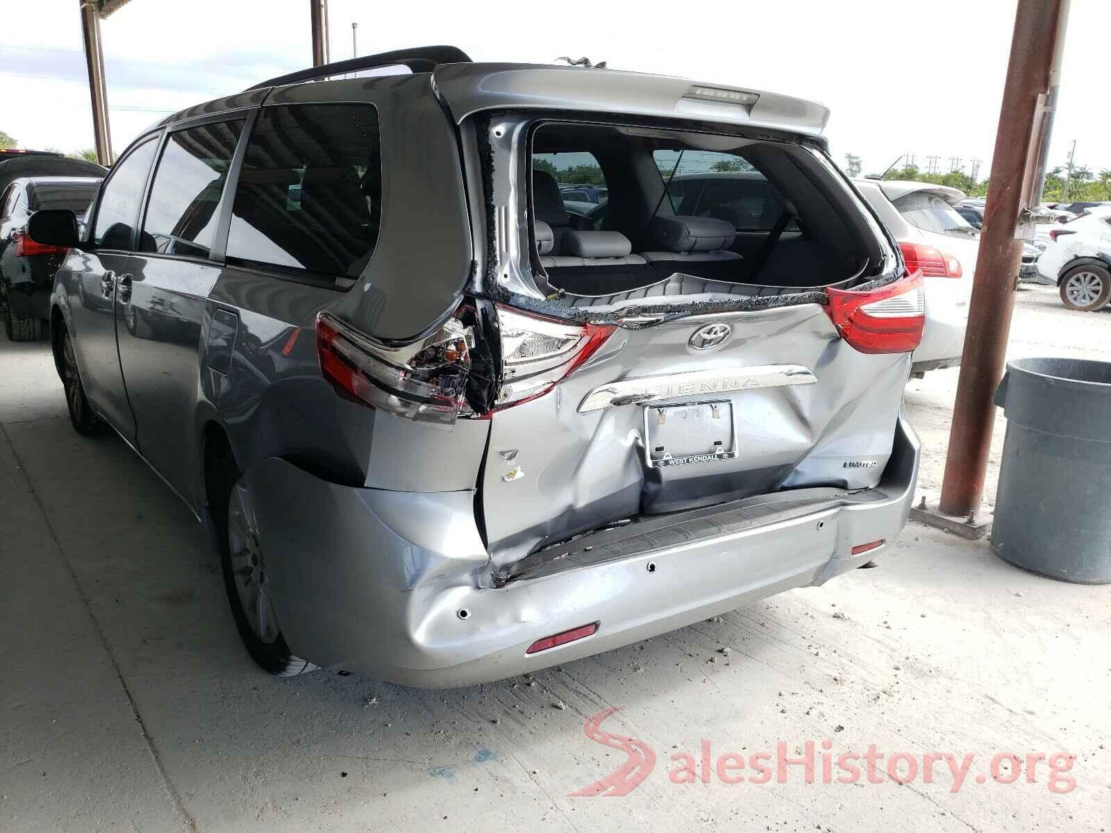 5TDYK3DC4GS754528 2016 TOYOTA SIENNA