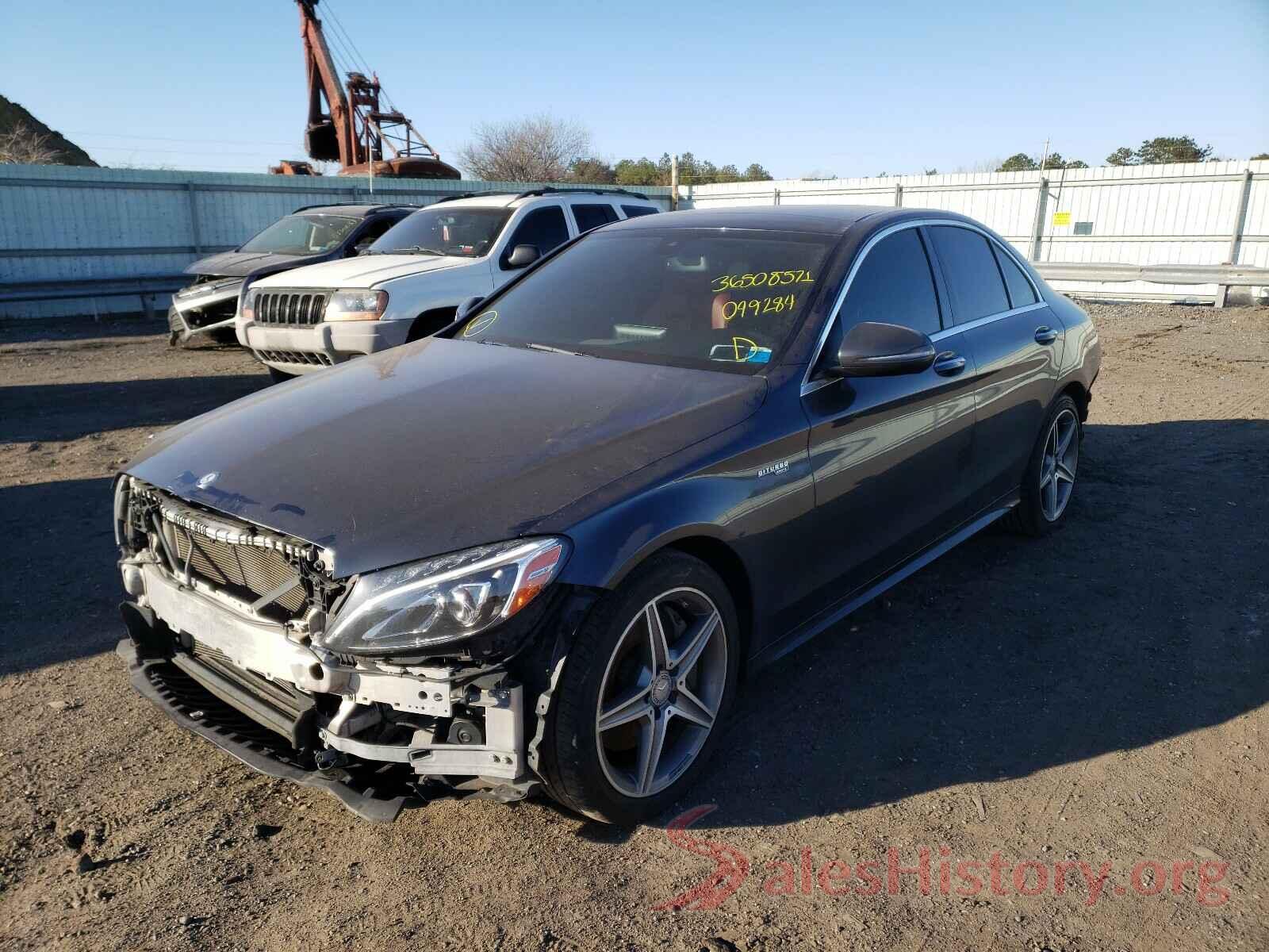 55SWF4KB4GU099284 2016 MERCEDES-BENZ C CLASS