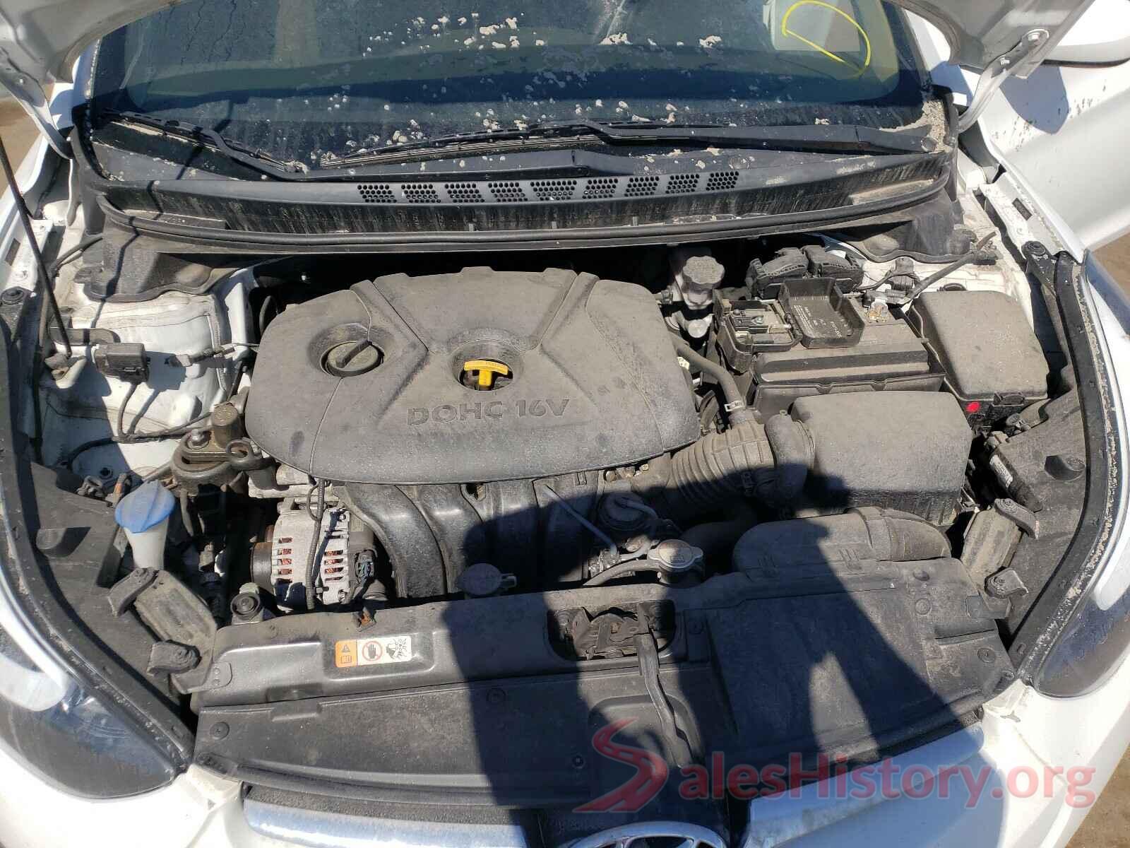 5NPDH4AE6GH729662 2016 HYUNDAI ELANTRA