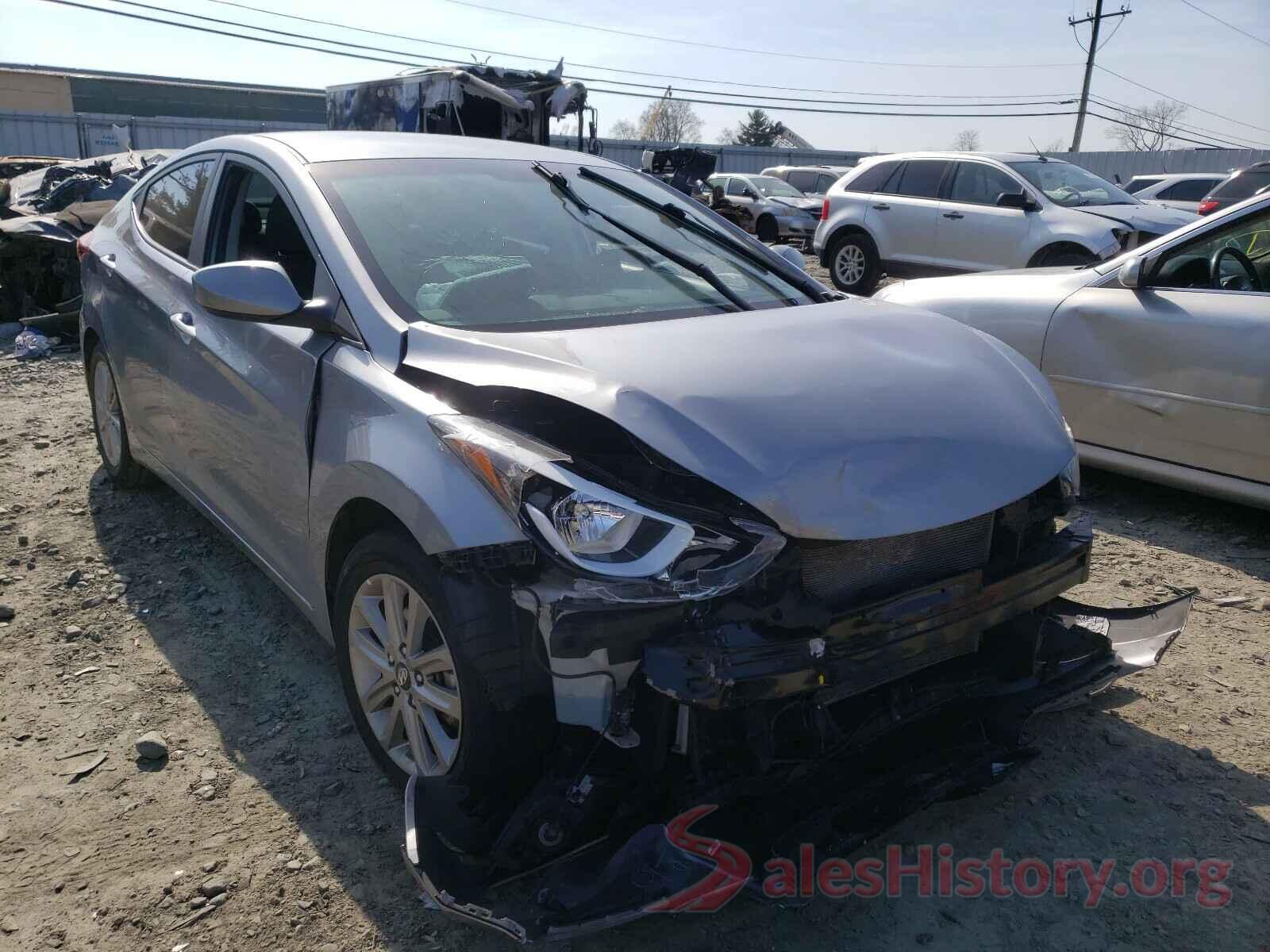 5NPDH4AE1GH661691 2016 HYUNDAI ELANTRA