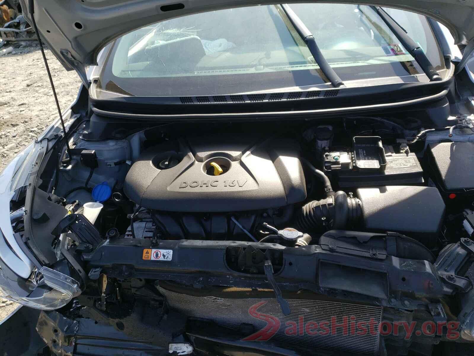 5NPDH4AE1GH661691 2016 HYUNDAI ELANTRA