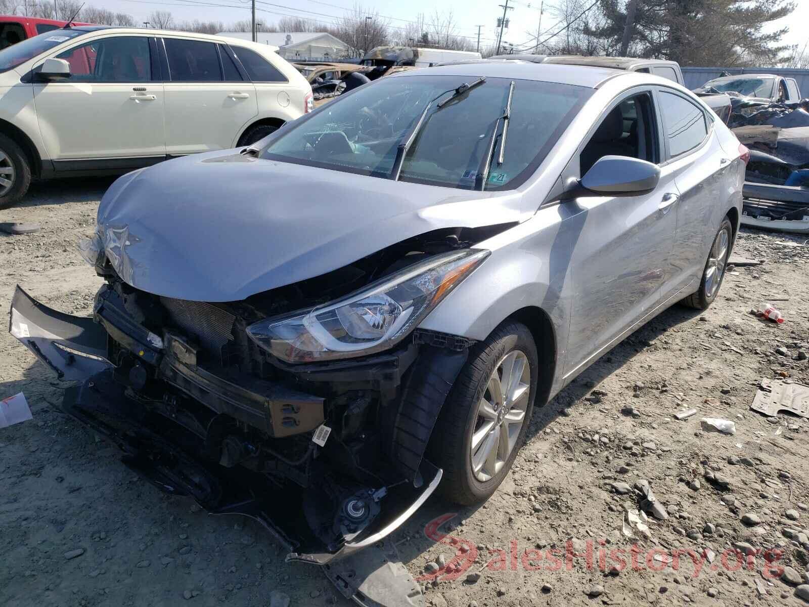 5NPDH4AE1GH661691 2016 HYUNDAI ELANTRA