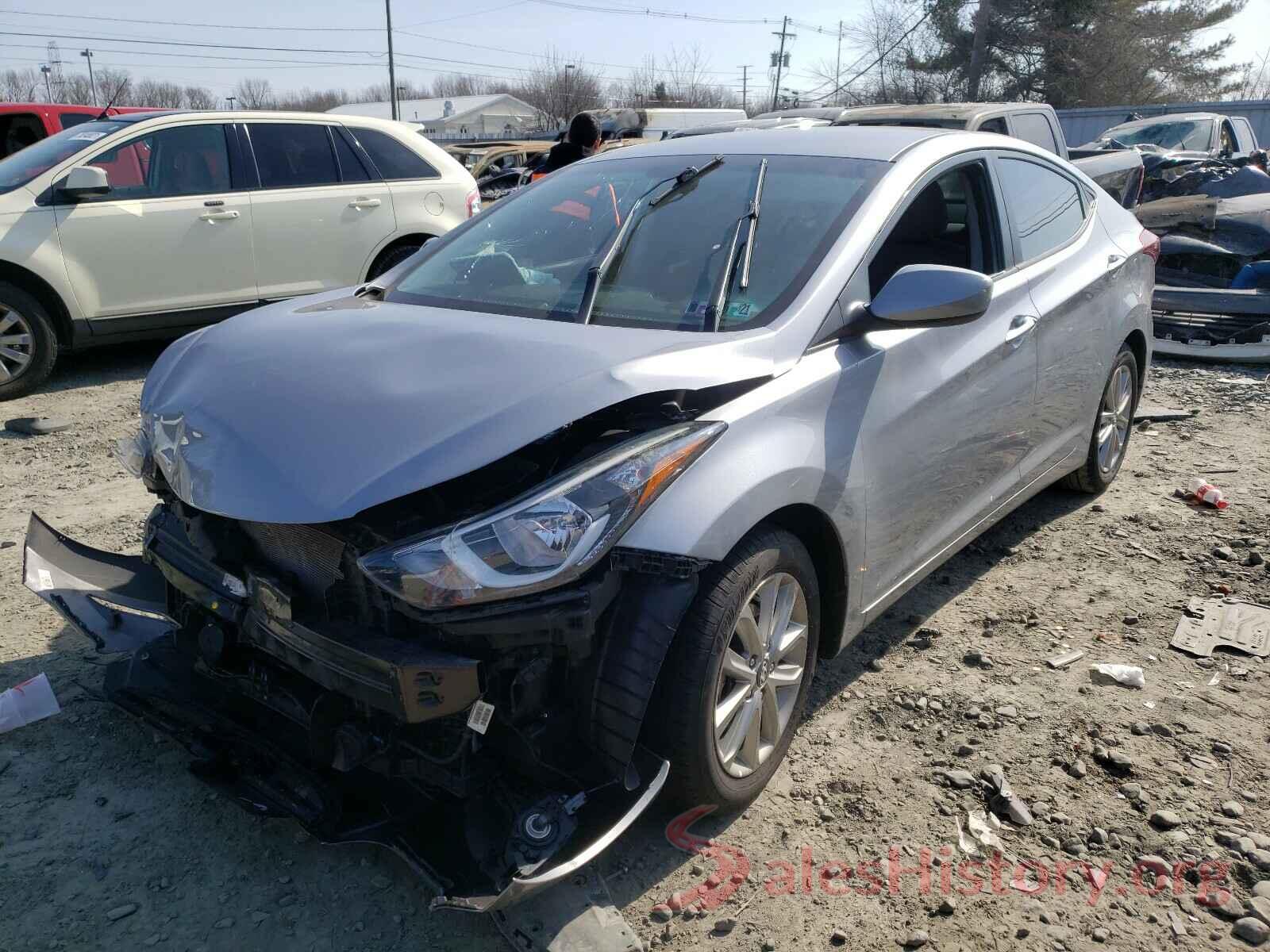 5NPDH4AE1GH661691 2016 HYUNDAI ELANTRA