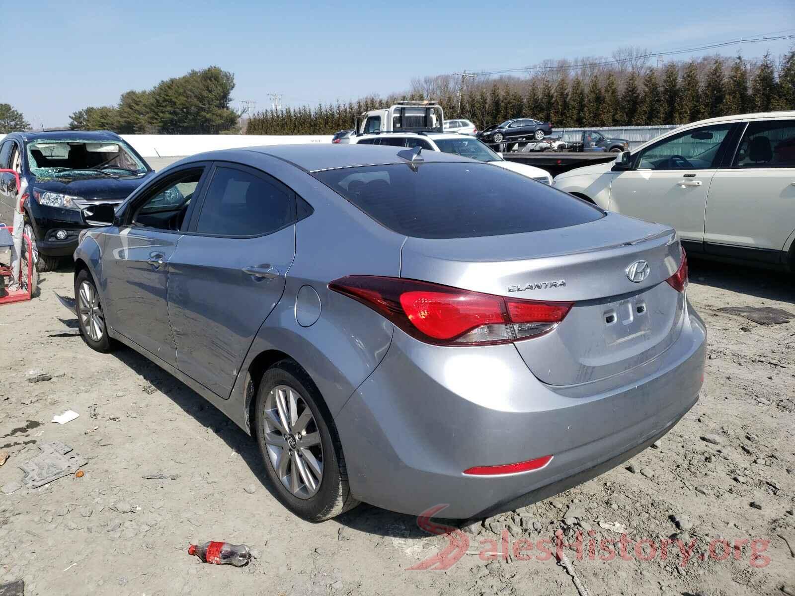 5NPDH4AE1GH661691 2016 HYUNDAI ELANTRA