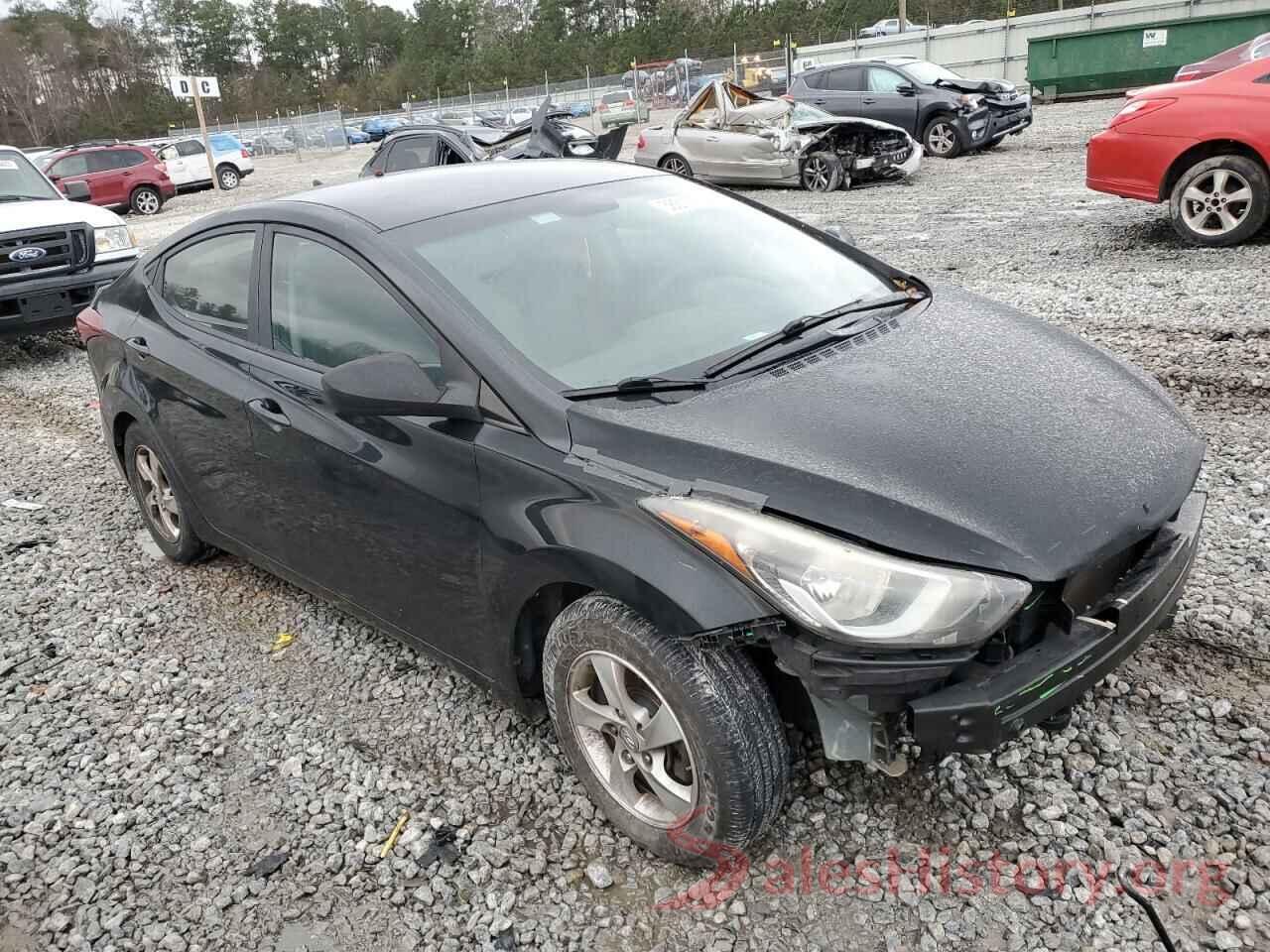 KMHDH4AE3FU283695 2015 HYUNDAI ELANTRA