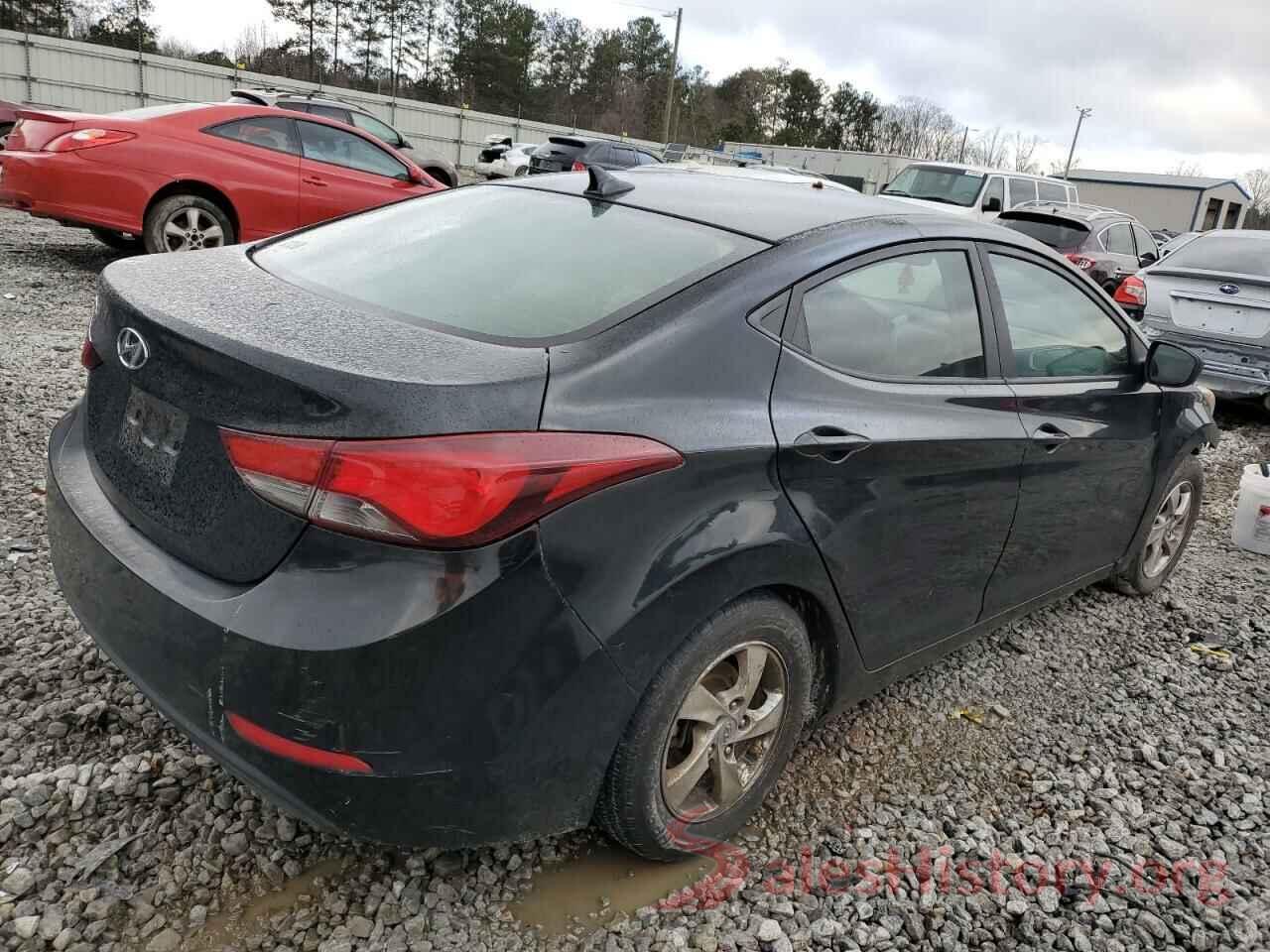 KMHDH4AE3FU283695 2015 HYUNDAI ELANTRA