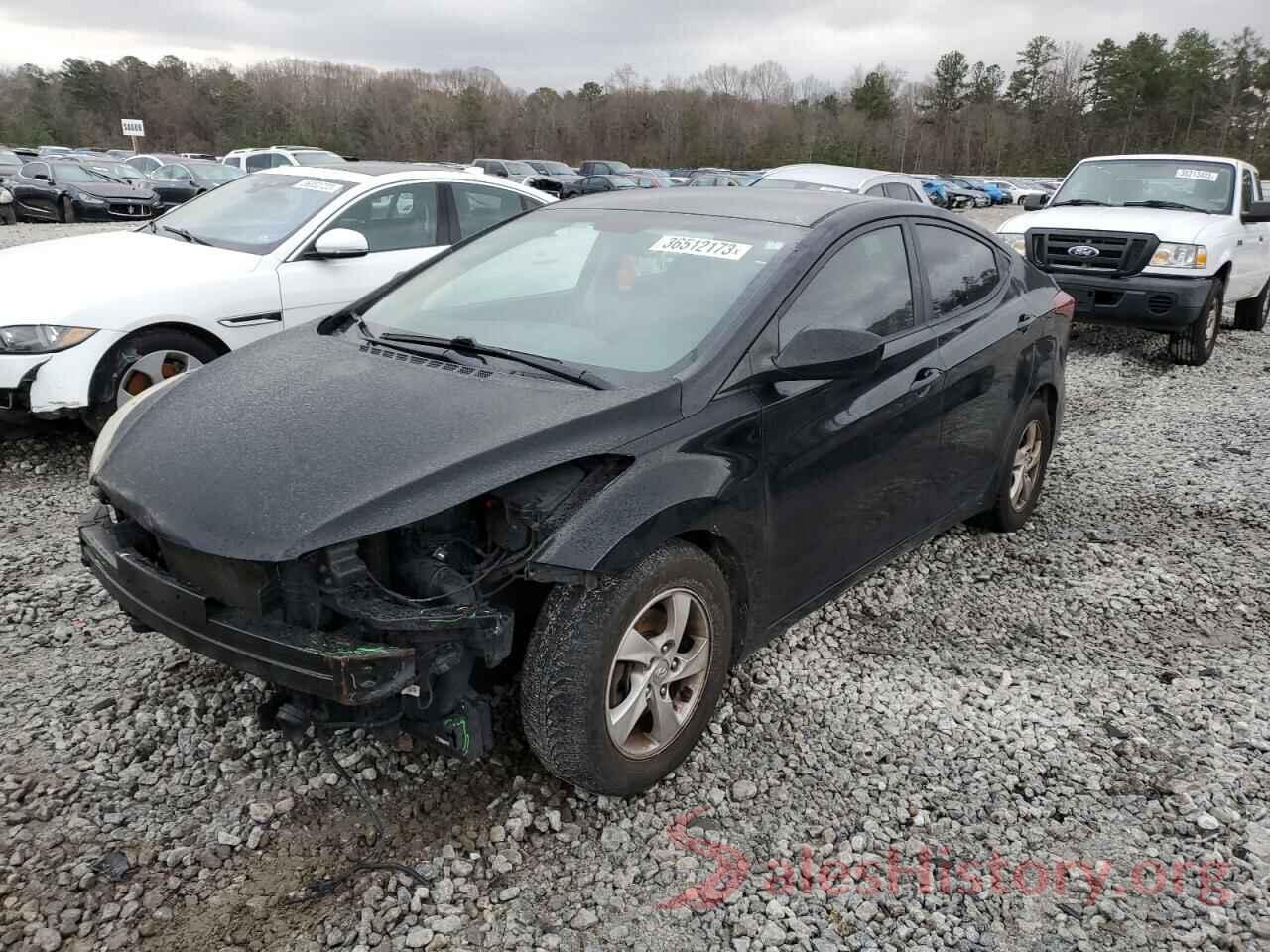 KMHDH4AE3FU283695 2015 HYUNDAI ELANTRA