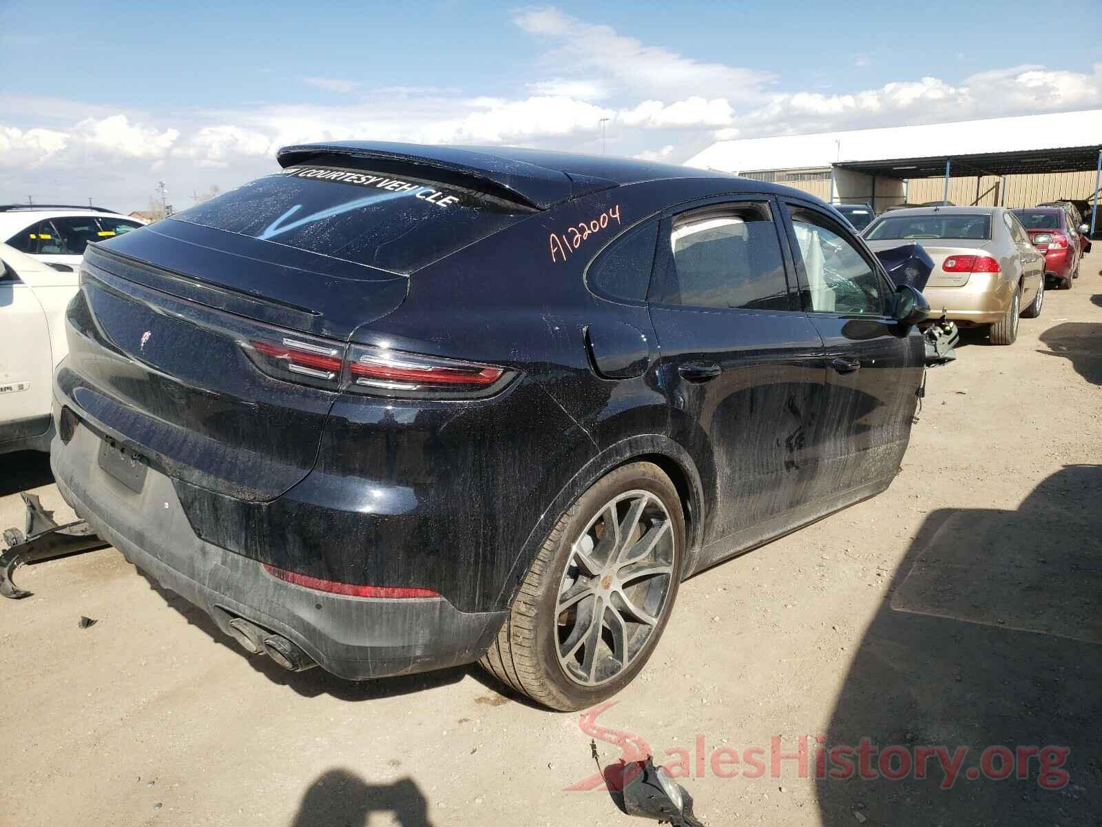 WP1BA2AYXLDA46856 2020 PORSCHE CAYENNE