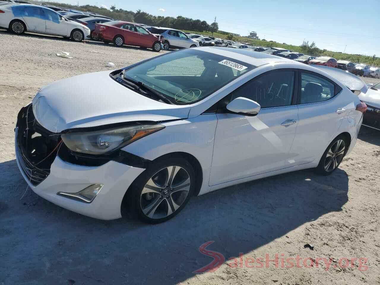 KMHDH4AH8FU248385 2015 HYUNDAI ELANTRA