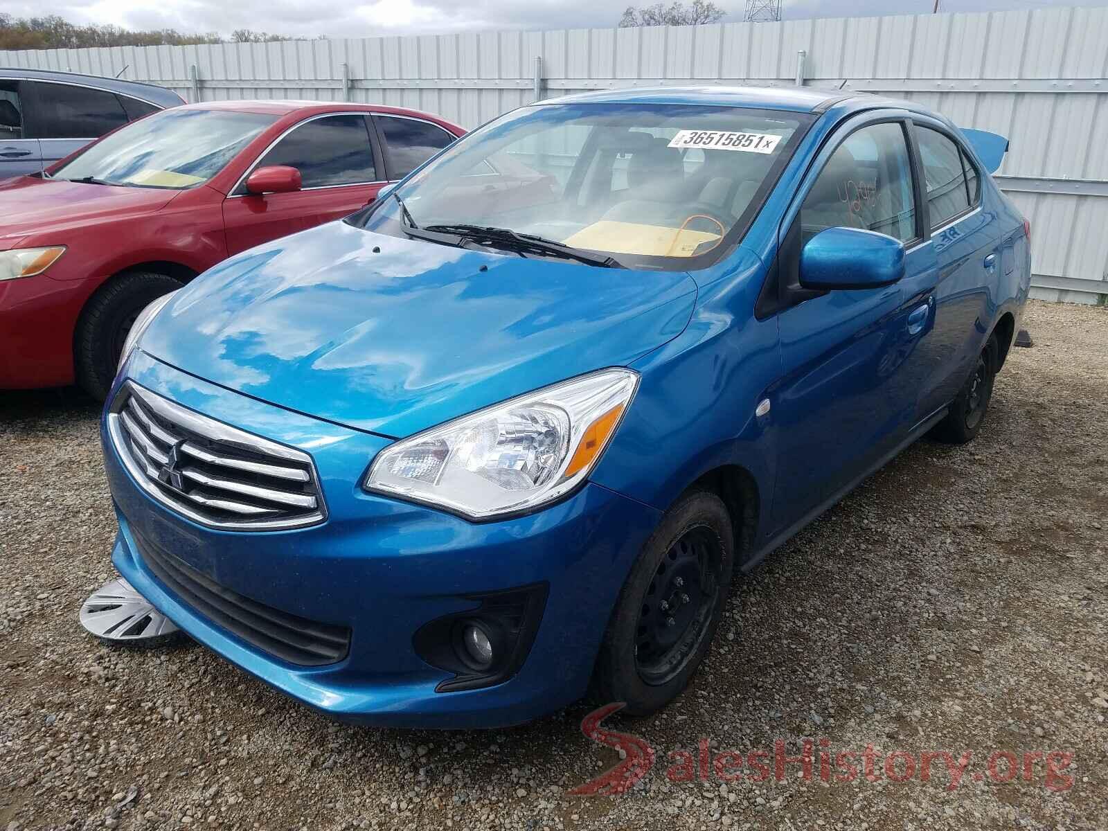 ML32F3FJ3KHF09163 2019 MITSUBISHI MIRAGE