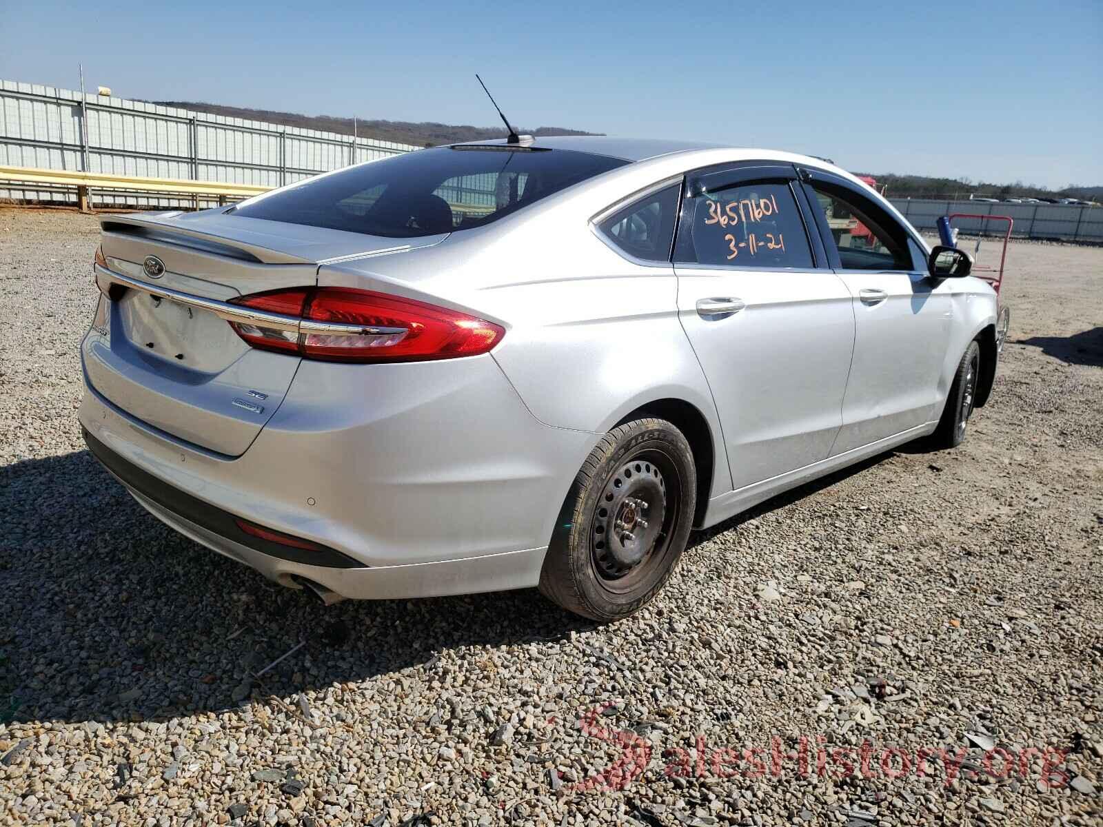 3FA6P0HD9HR154303 2017 FORD FUSION