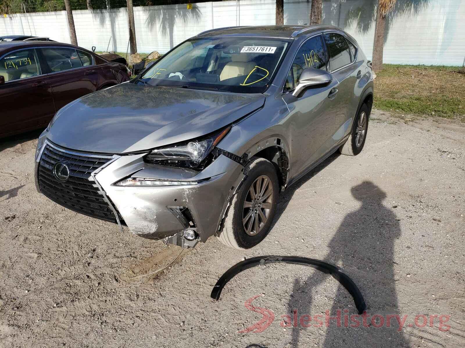 JTJDARBZ7M2184505 2021 LEXUS NX