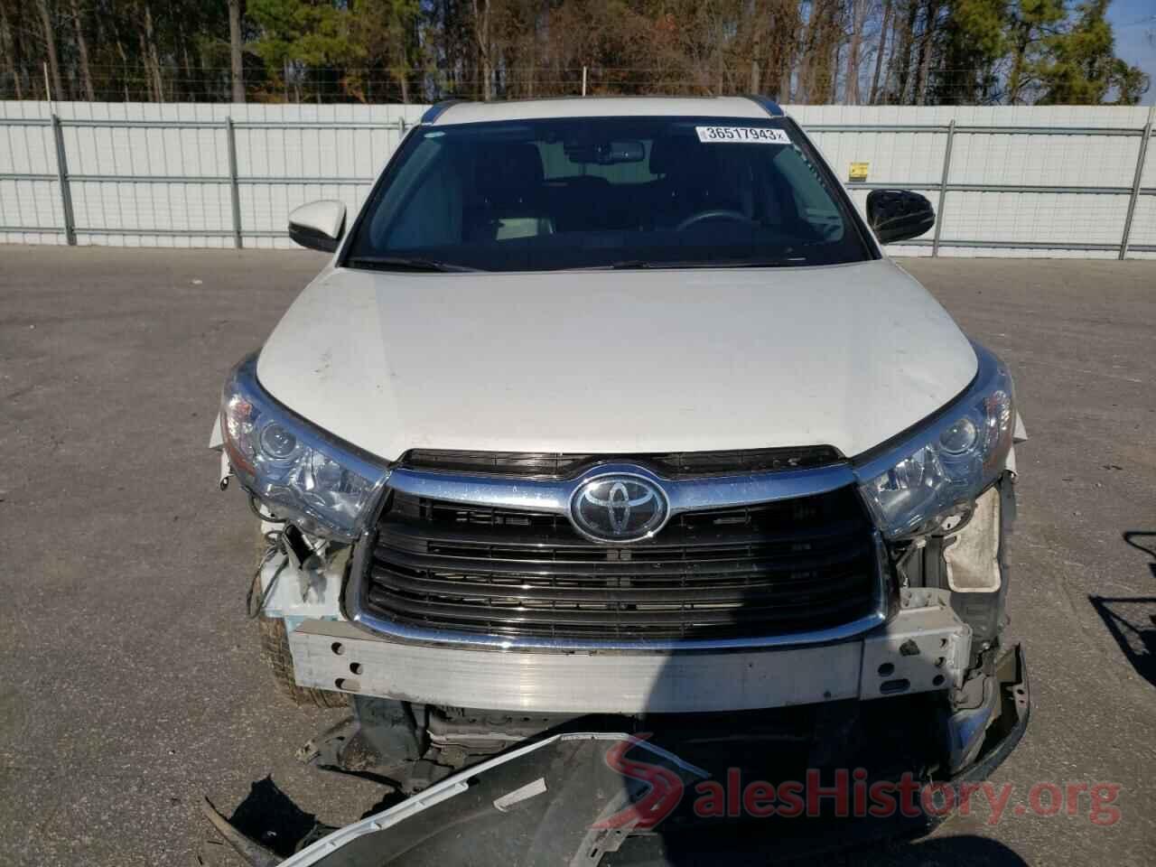 5TDYKRFH3GS172707 2016 TOYOTA HIGHLANDER