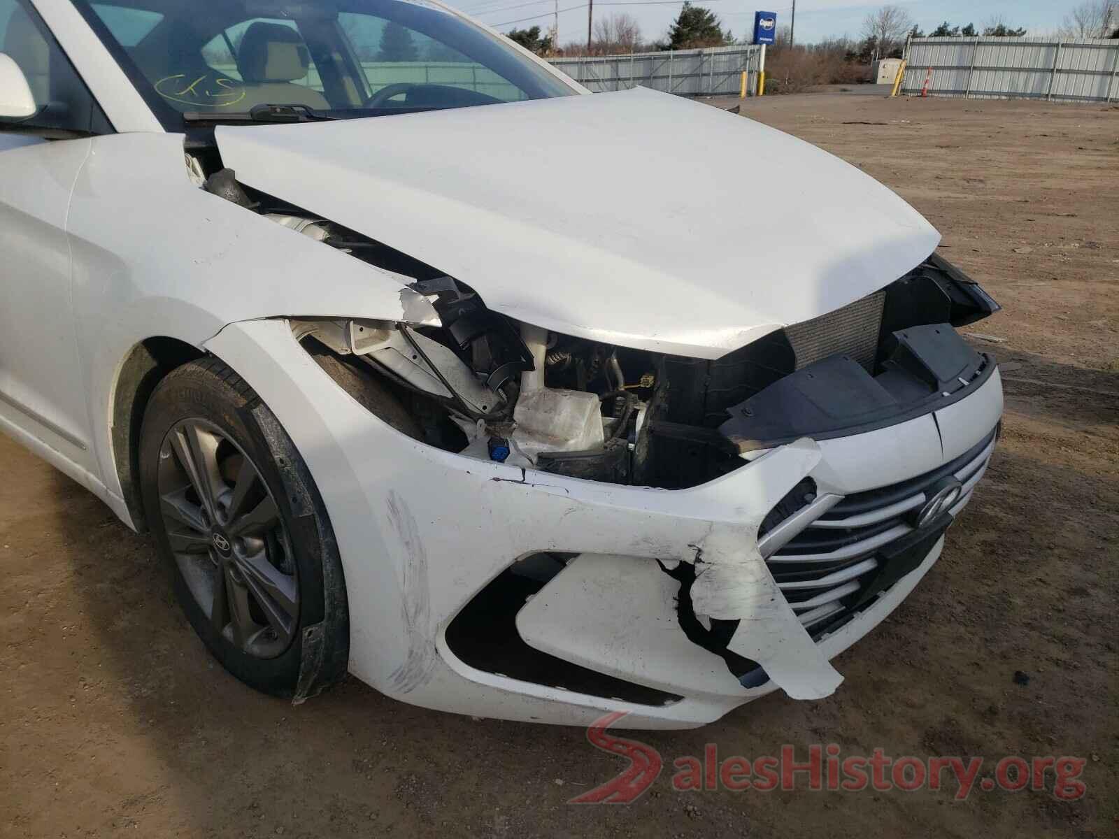 5NPD84LF3HH003720 2017 HYUNDAI ELANTRA