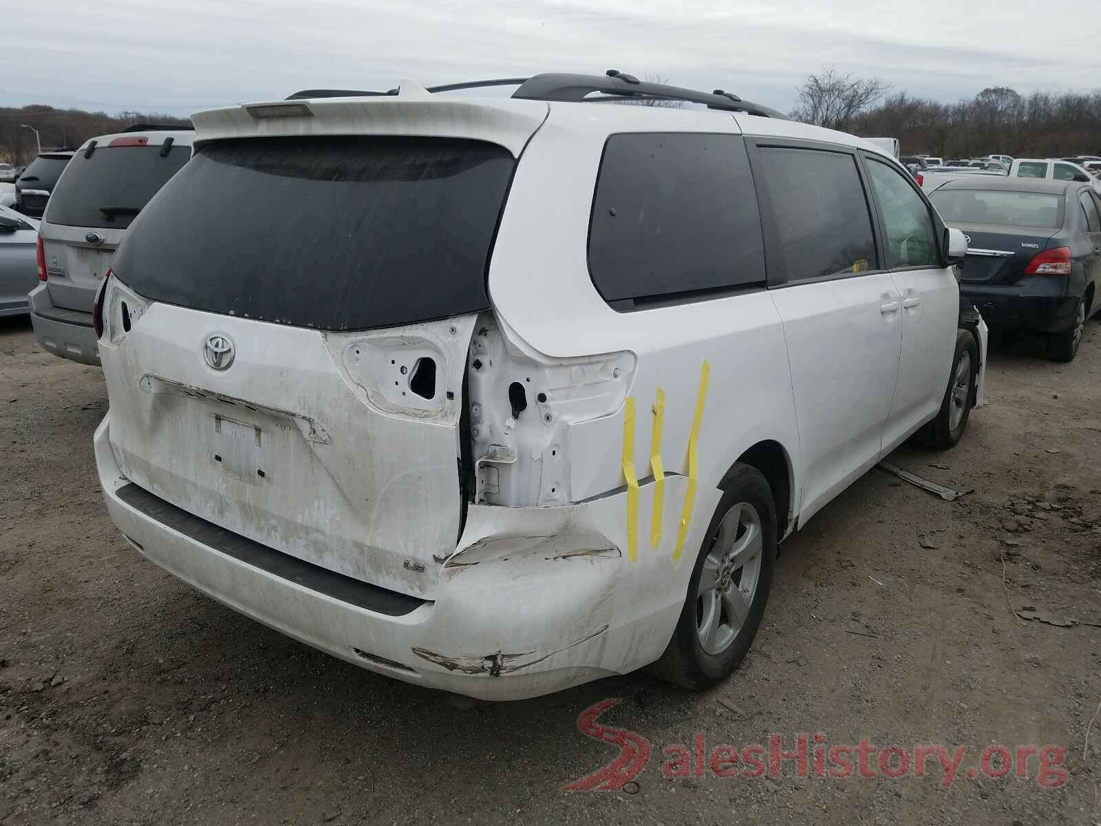 5TDKZ3DC0KS979796 2019 TOYOTA SIENNA