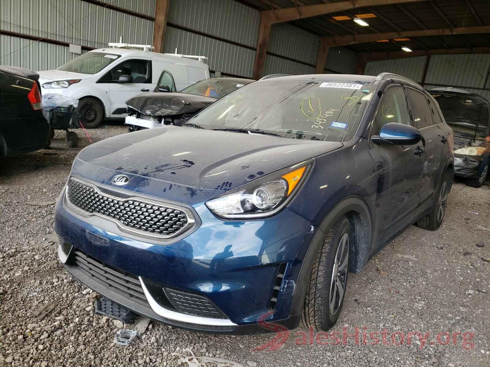 KNDCB3LC0K5345484 2019 KIA NIRO