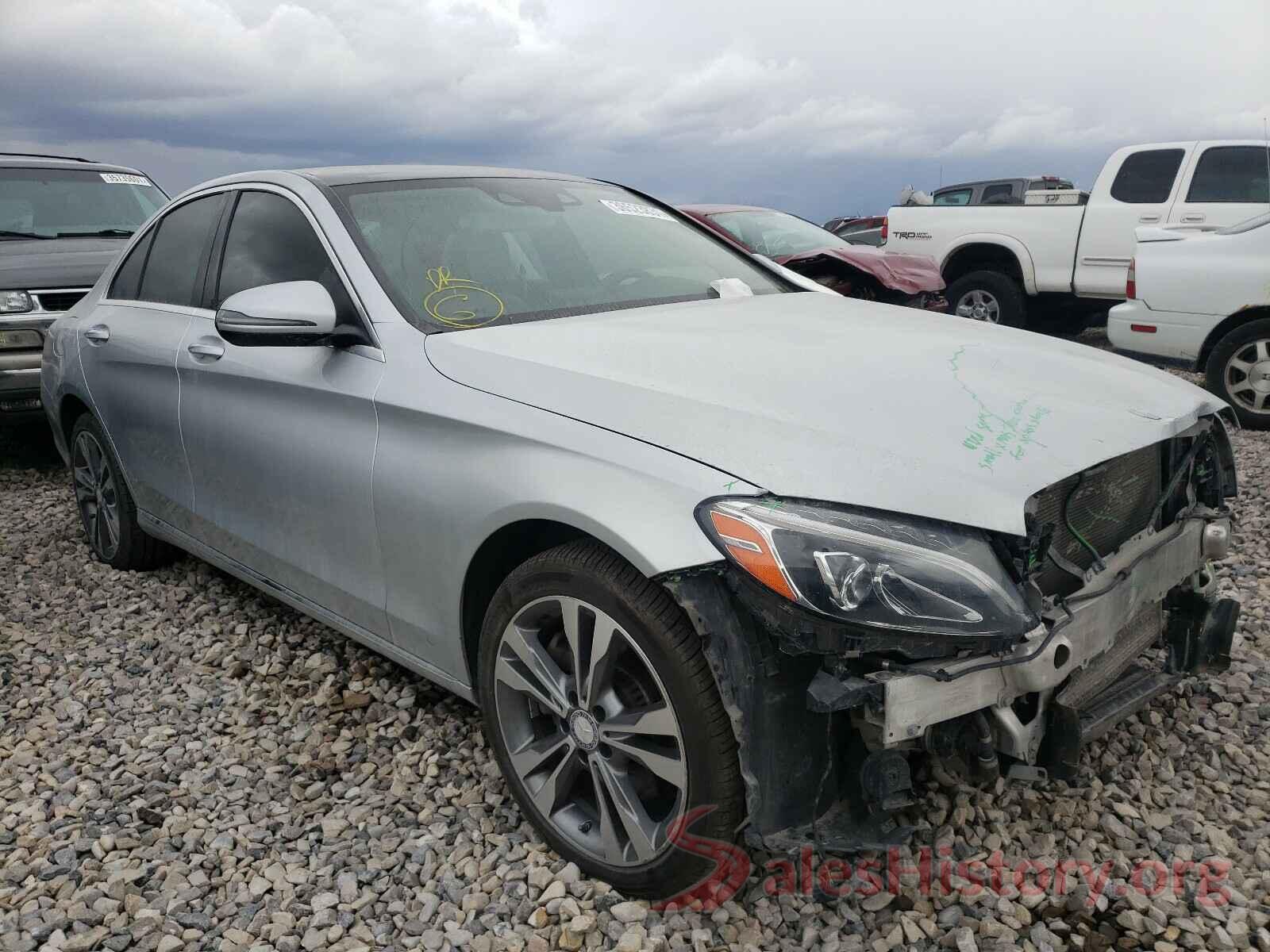 55SWF4KB6GU120362 2016 MERCEDES-BENZ C CLASS