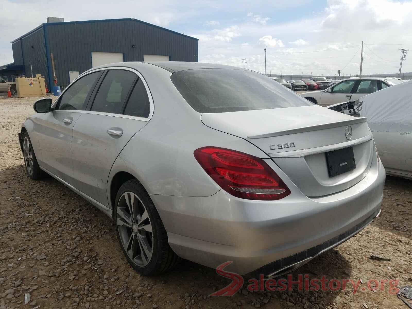 55SWF4KB6GU120362 2016 MERCEDES-BENZ C CLASS