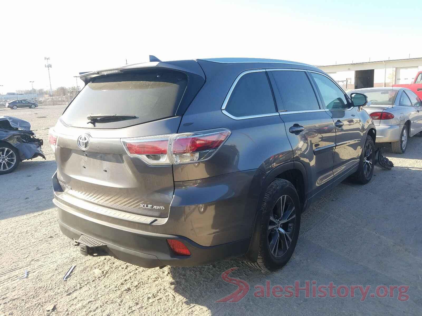 5TDJKRFH9GS324426 2016 TOYOTA HIGHLANDER