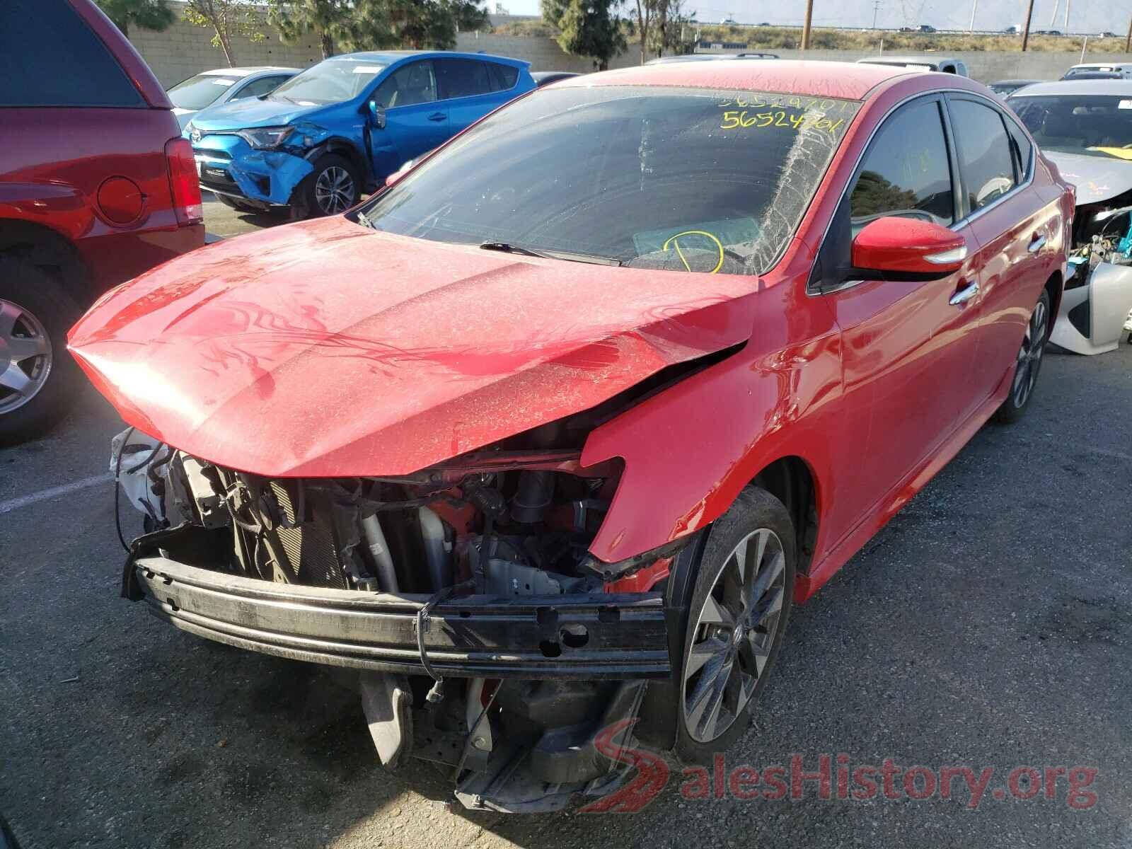 3N1AB7AP0HY258039 2017 NISSAN SENTRA