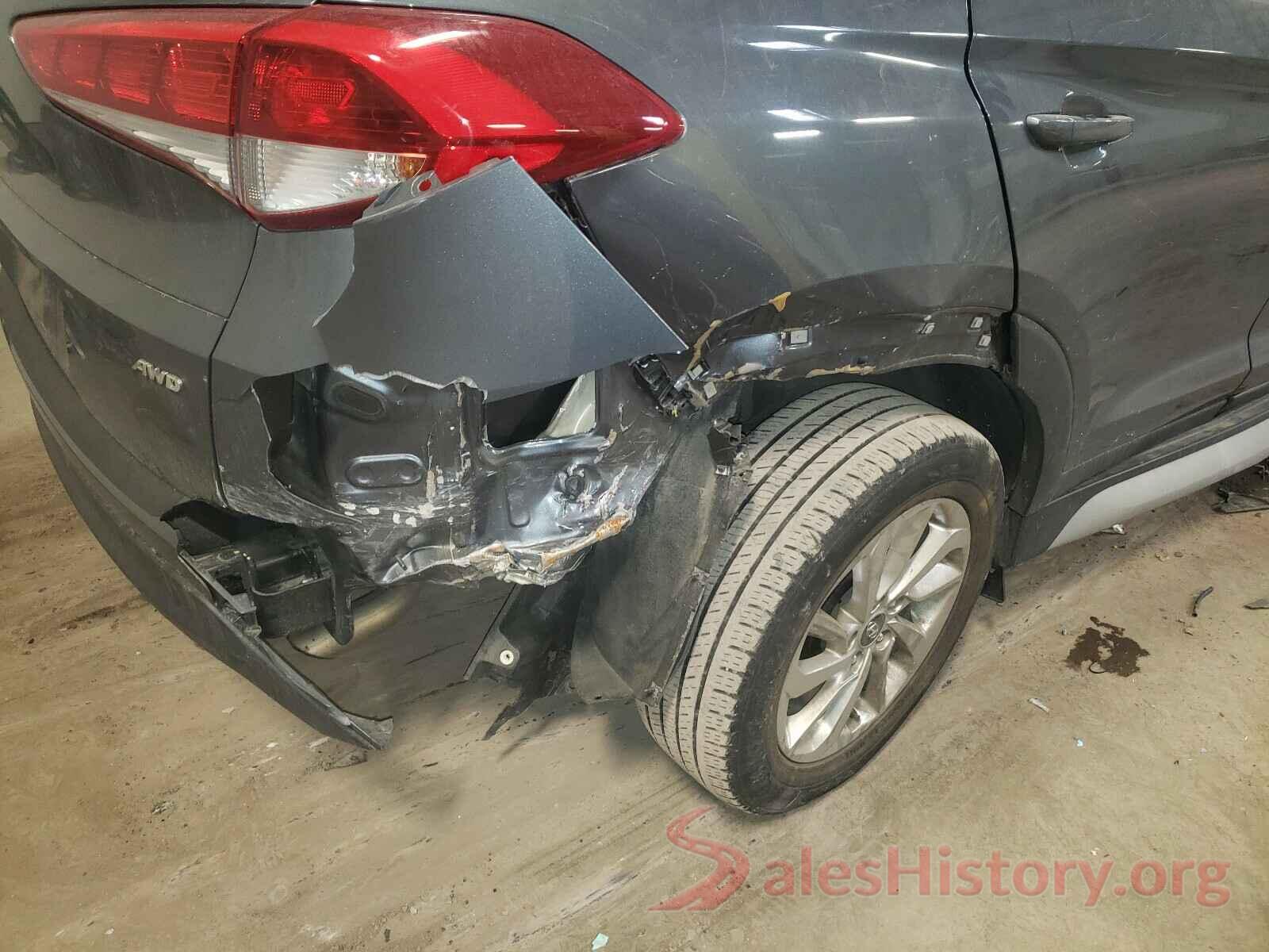 KM8J3CA40HU511075 2017 HYUNDAI TUCSON