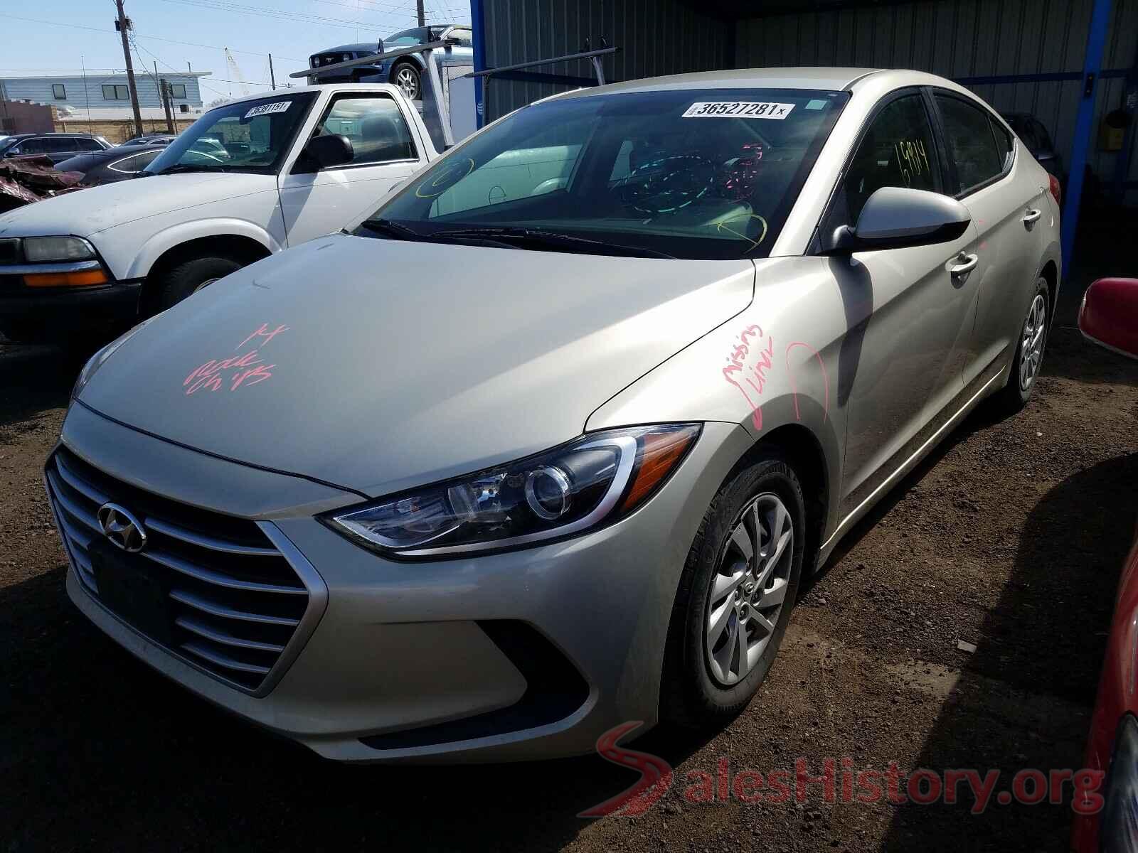 5NPD74LF4HH132648 2017 HYUNDAI ELANTRA