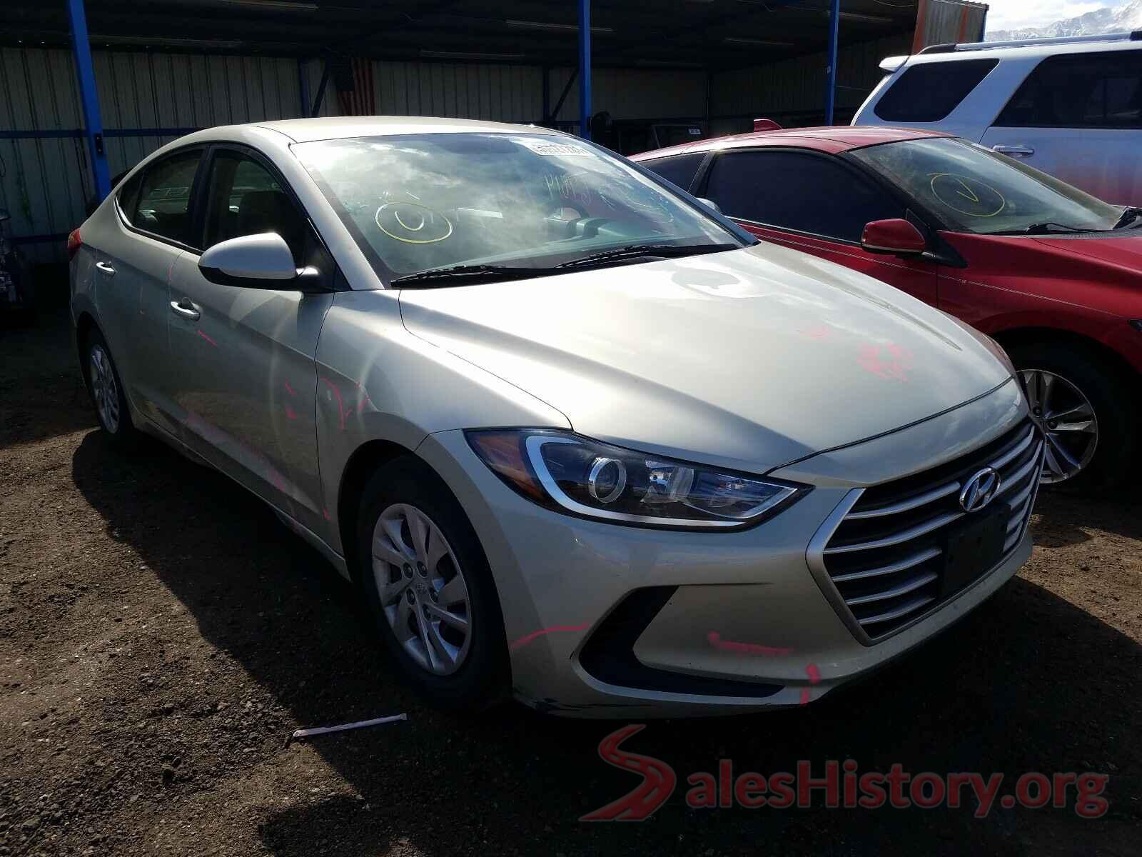 5NPD74LF4HH132648 2017 HYUNDAI ELANTRA