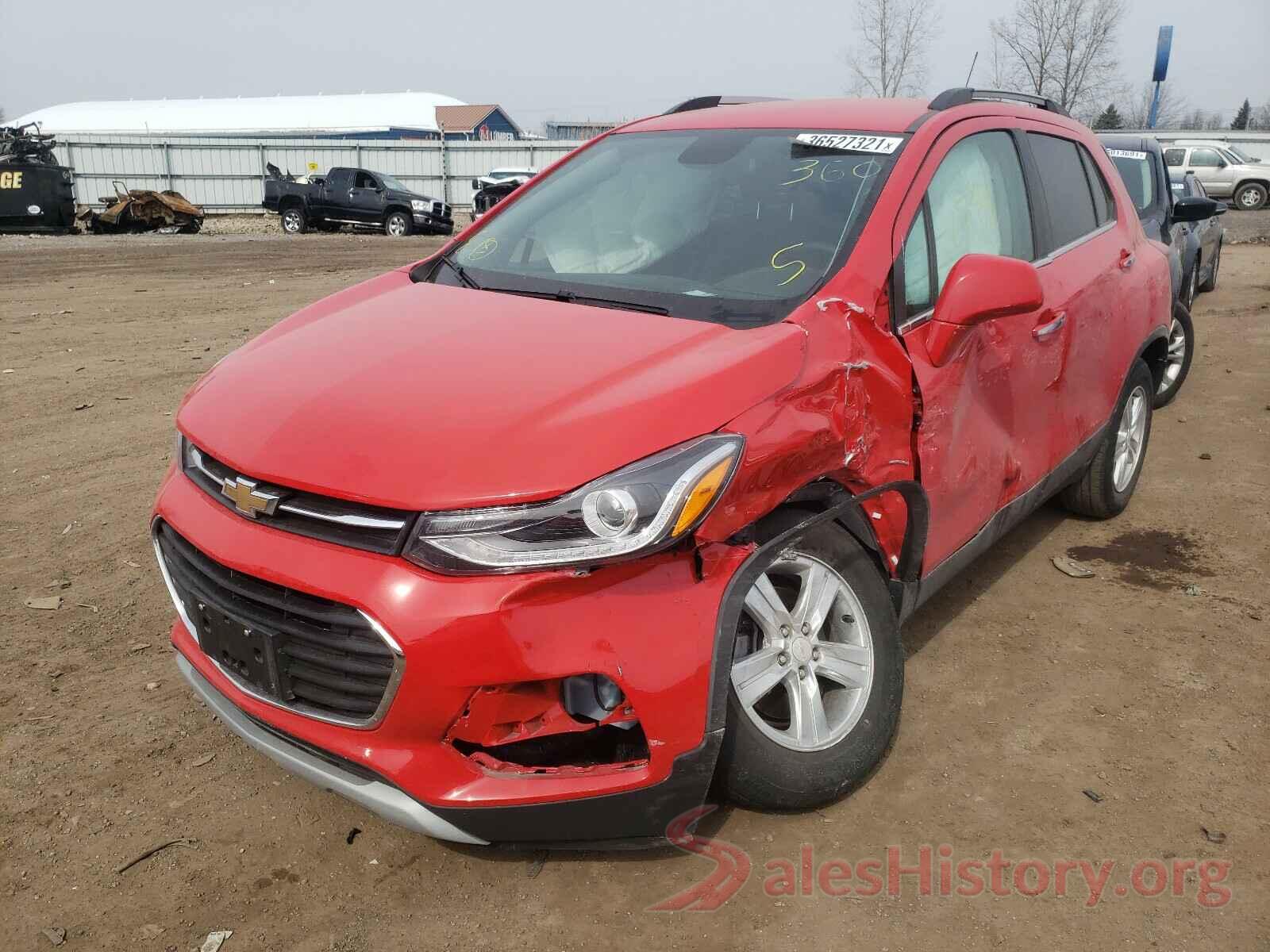 3GNCJLSB5JL299622 2018 CHEVROLET TRAX