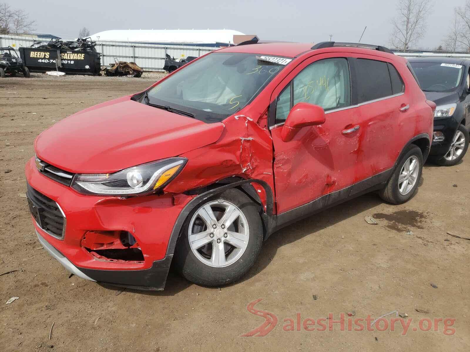 3GNCJLSB5JL299622 2018 CHEVROLET TRAX