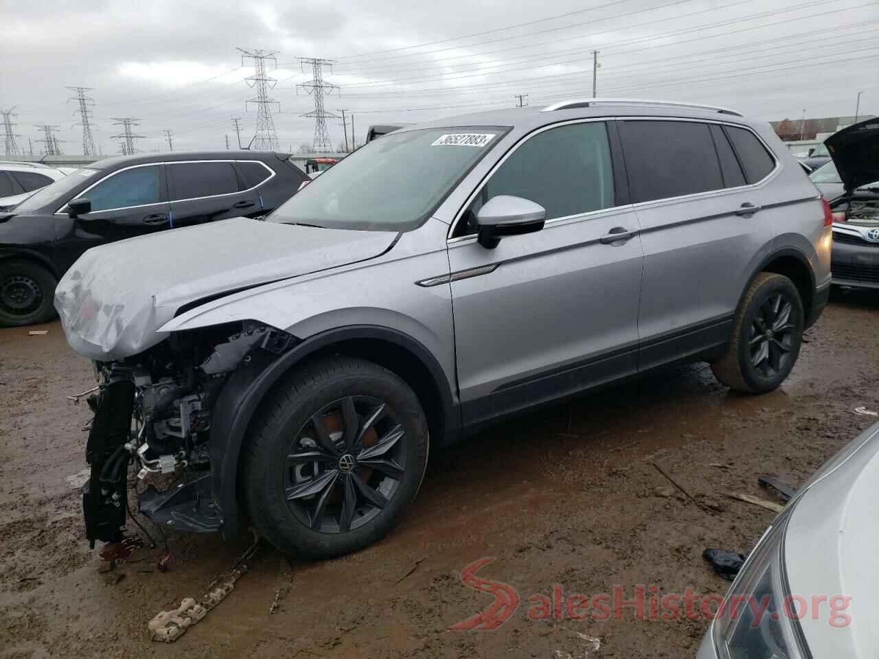 3VV2B7AX6NM163667 2022 VOLKSWAGEN TIGUAN