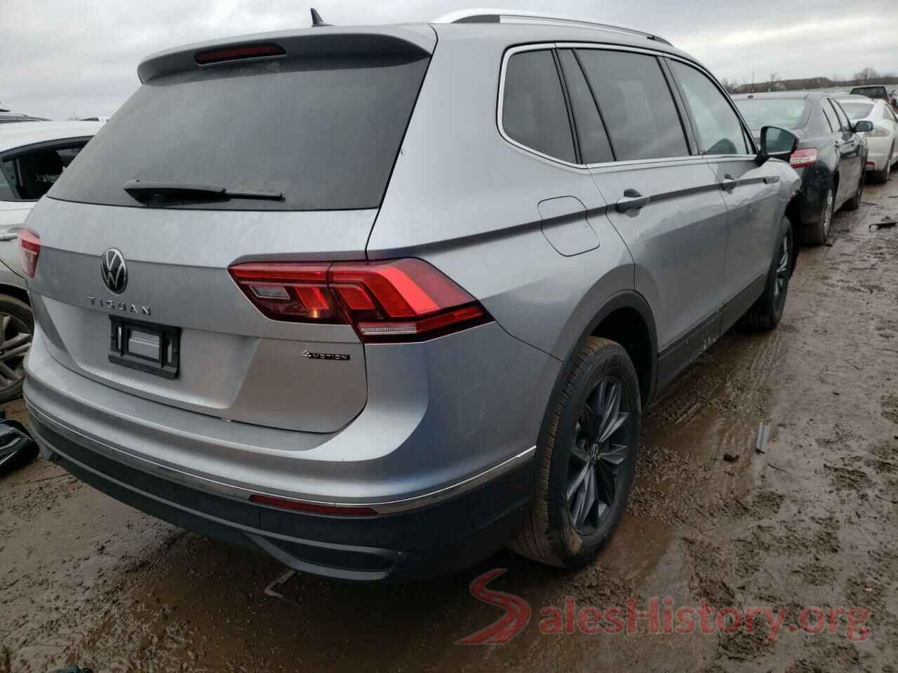 3VV2B7AX6NM163667 2022 VOLKSWAGEN TIGUAN