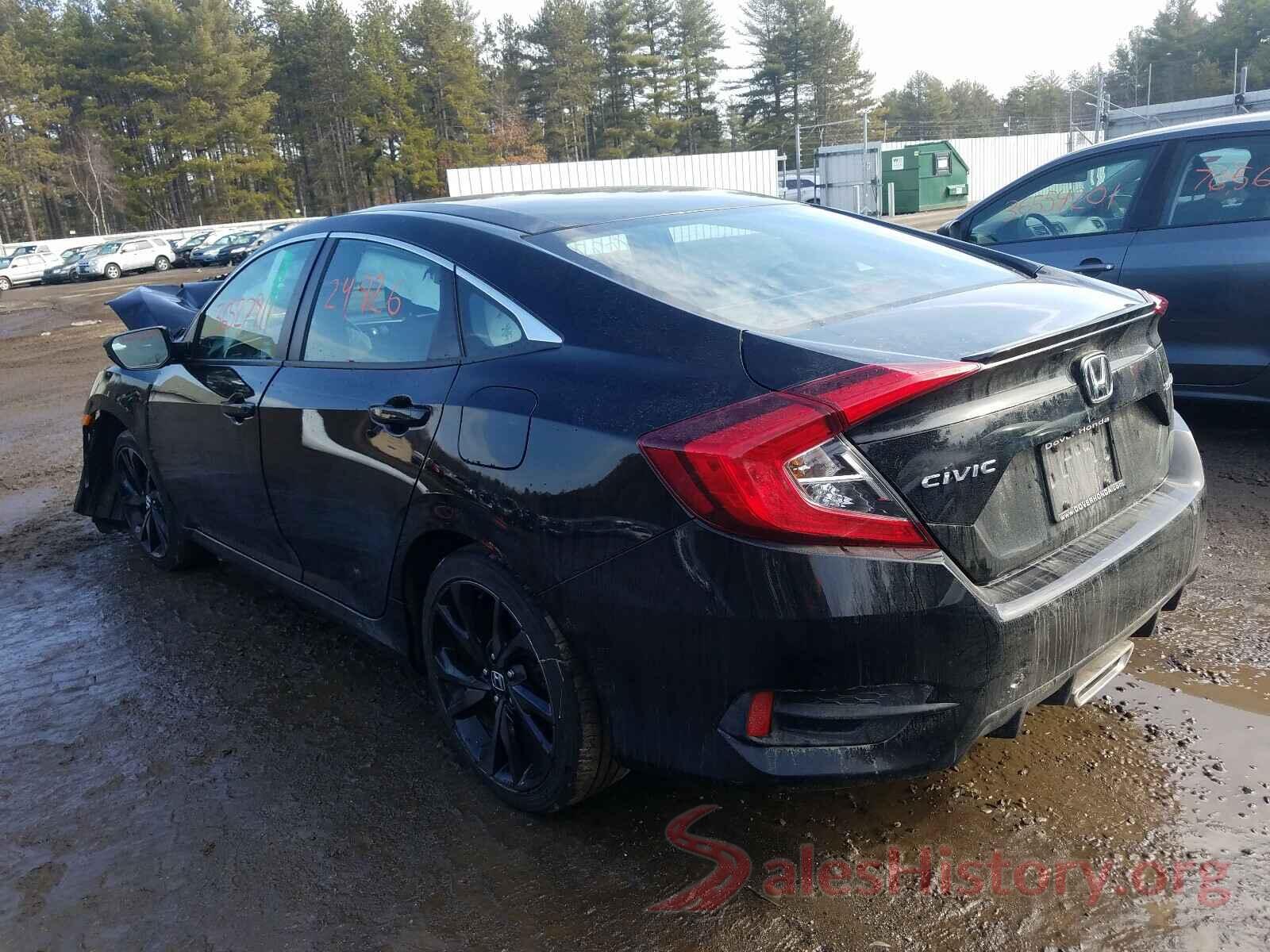 2HGFC2F88KH504449 2019 HONDA CIVIC