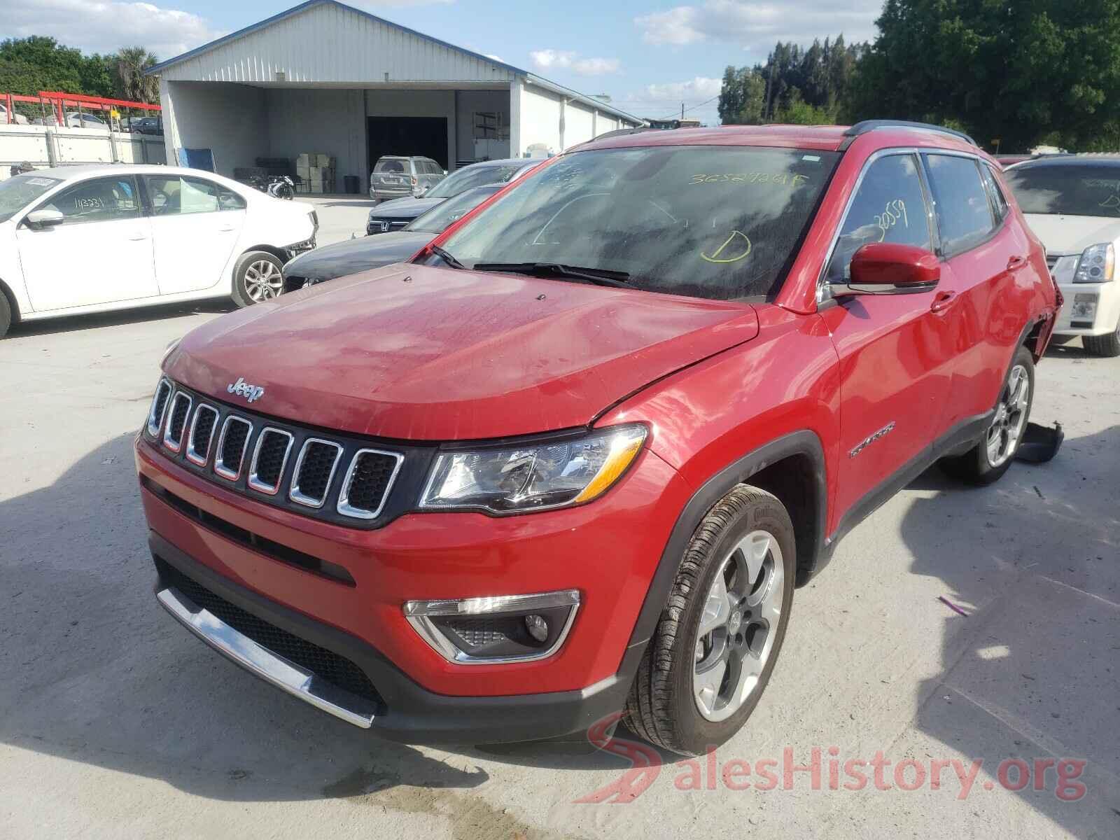 3C4NJCCB1KT664511 2019 JEEP COMPASS