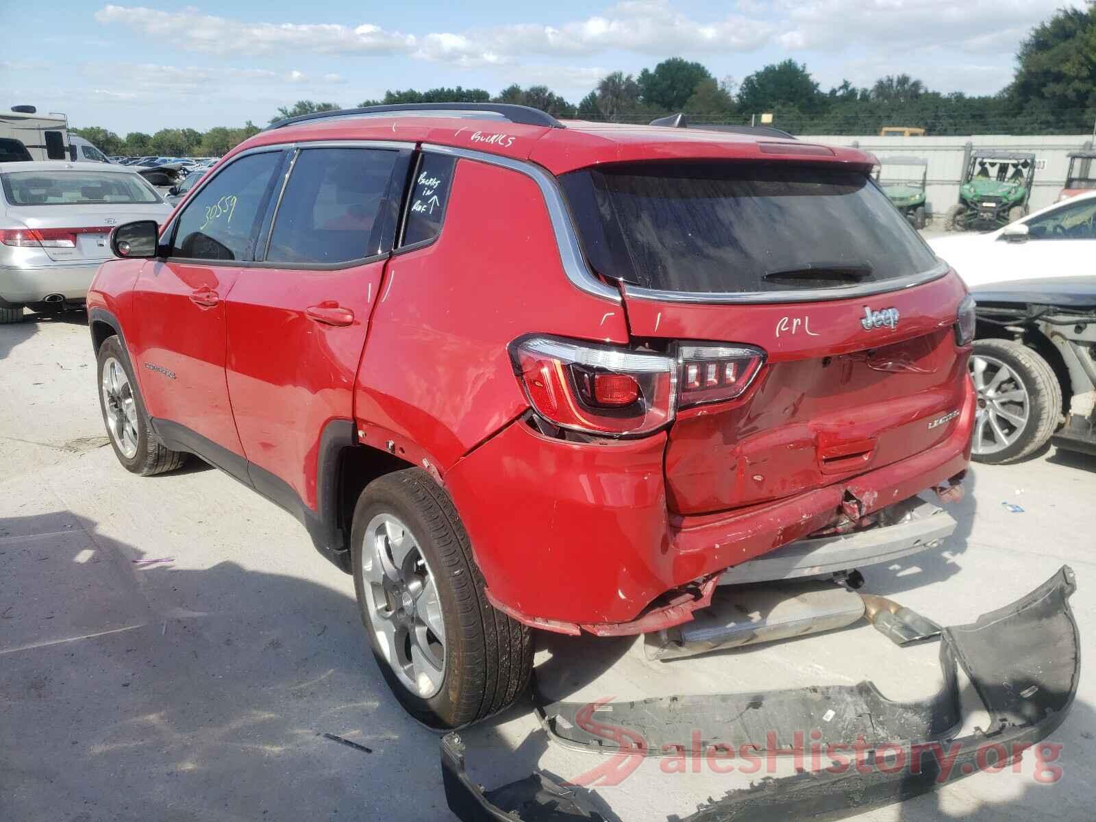 3C4NJCCB1KT664511 2019 JEEP COMPASS